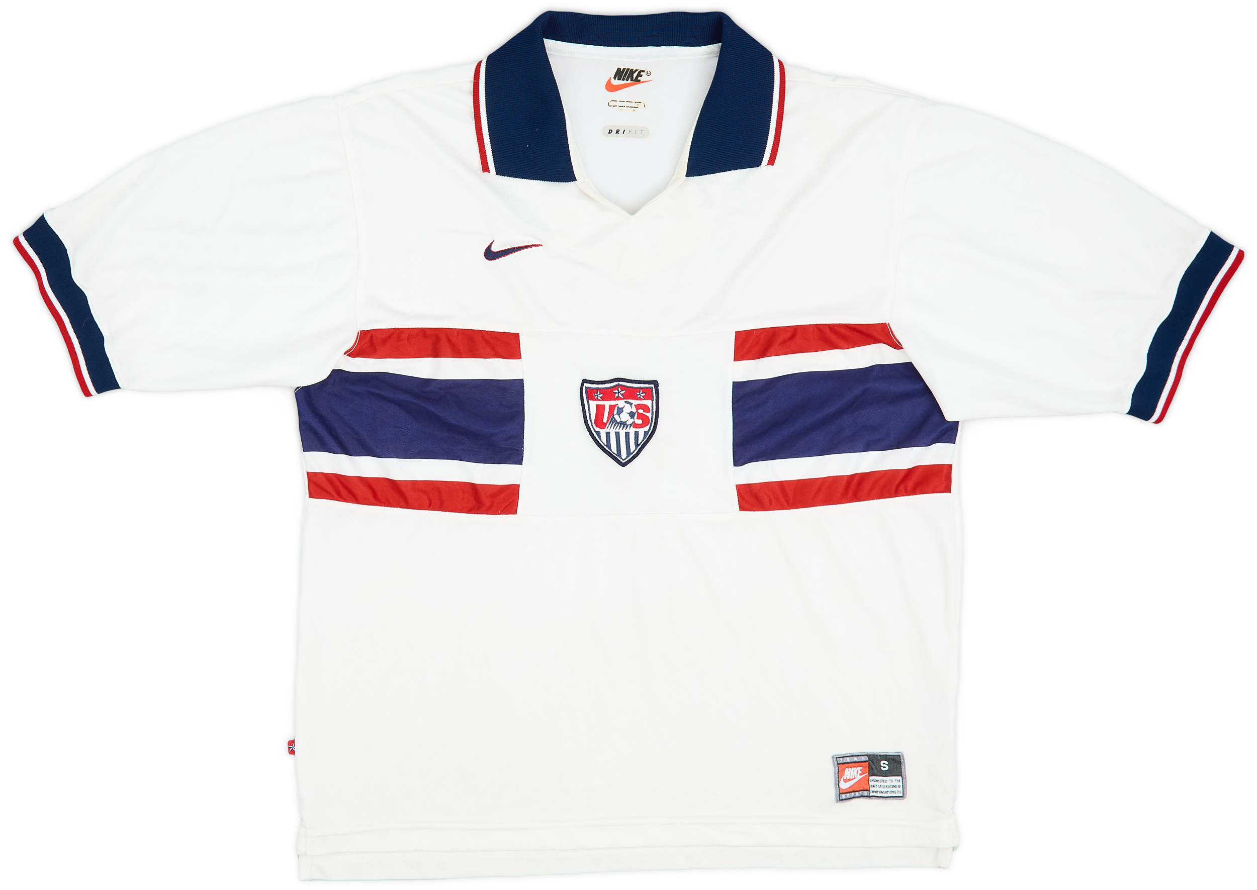 1995-98 USA Home Shirt - 8/10 - (S)