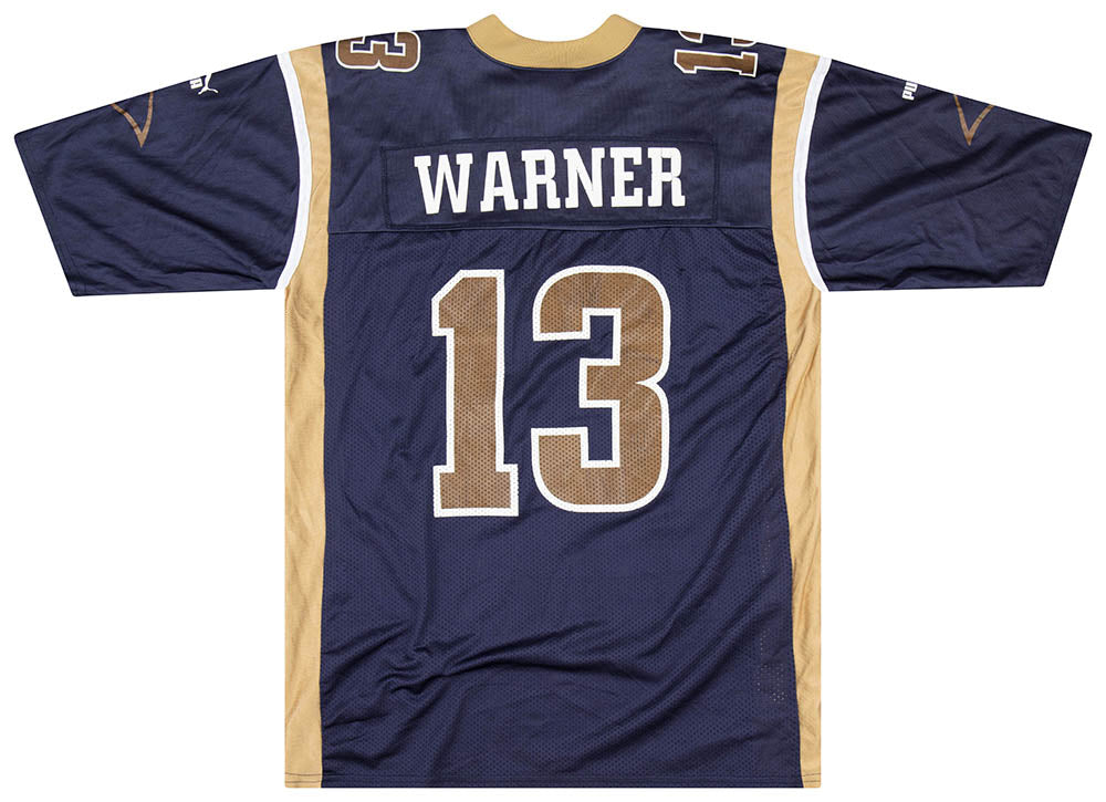2000 St. Louis Rams Warner #13 Puma Jersey (Home) L 2000 St. Louis Rams Warner #13 Puma Jersey (Home) L