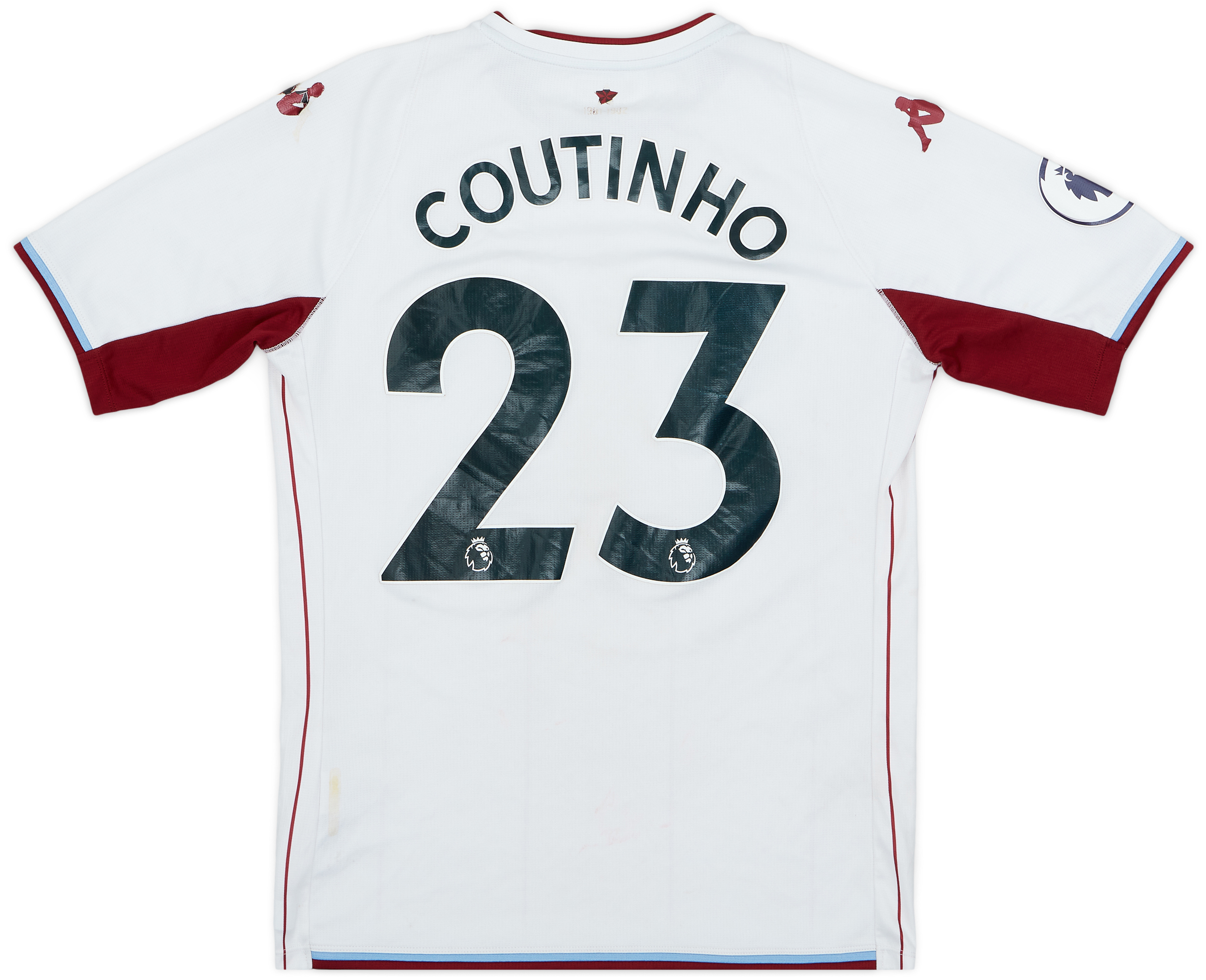 2021-22 Aston Villa Away Shirt Coutinho #23 - 4/10 - (M)