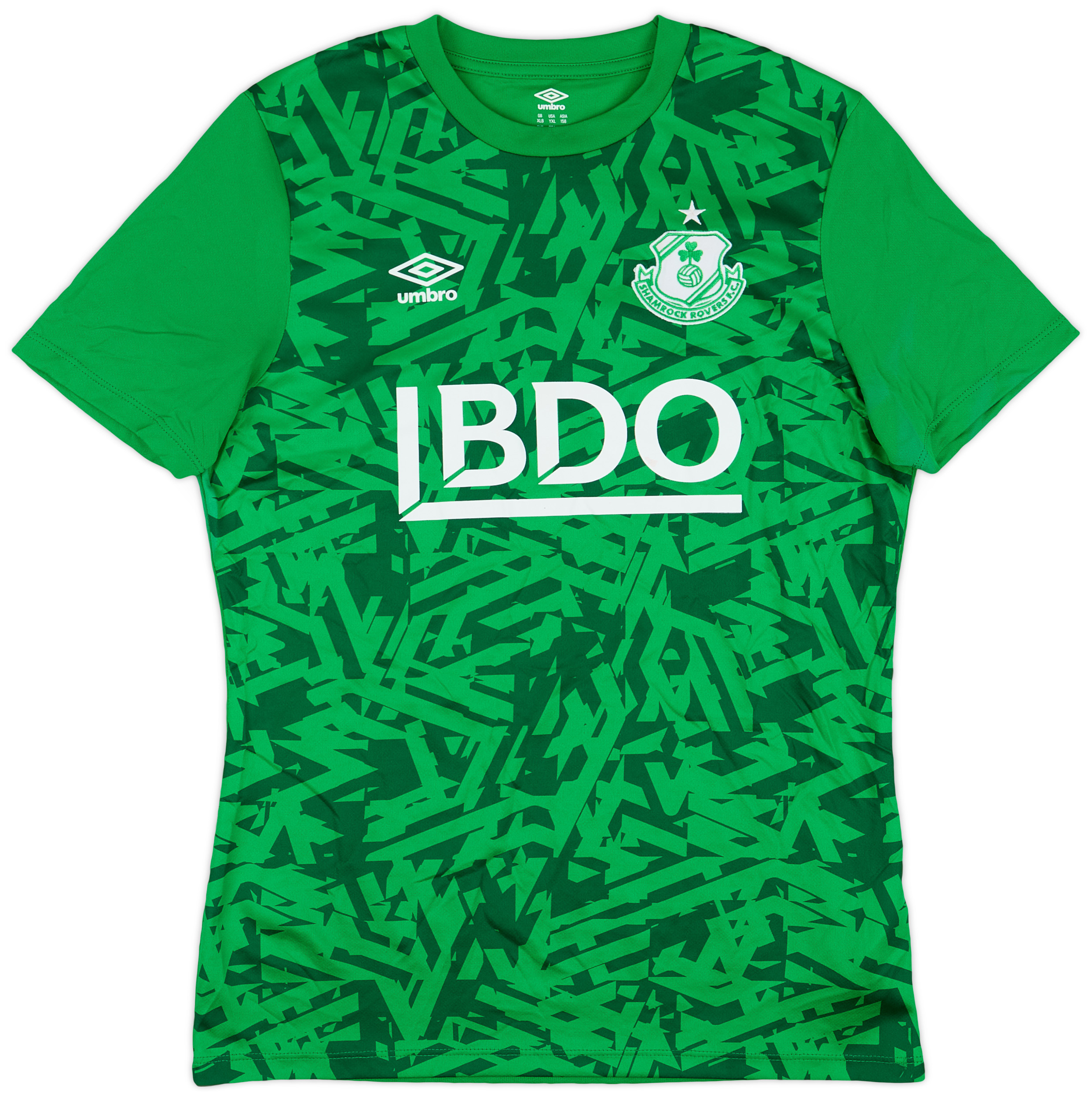 2021-22 Shamrock Rovers Umbro Training Shirt - 6/10 - (XL.Boys)