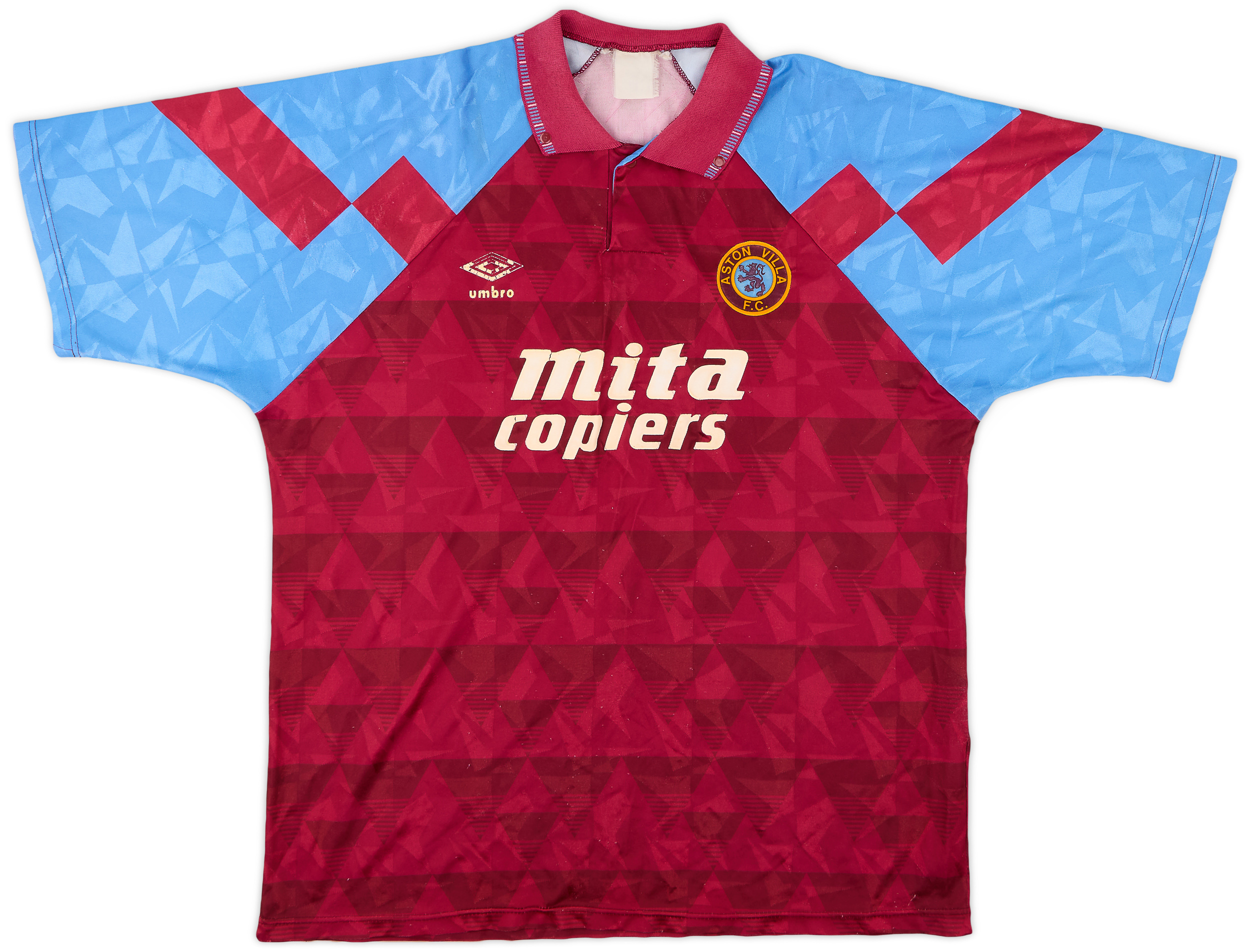 1990-92 Aston Villa Home Shirt - 5/10 - (XL)