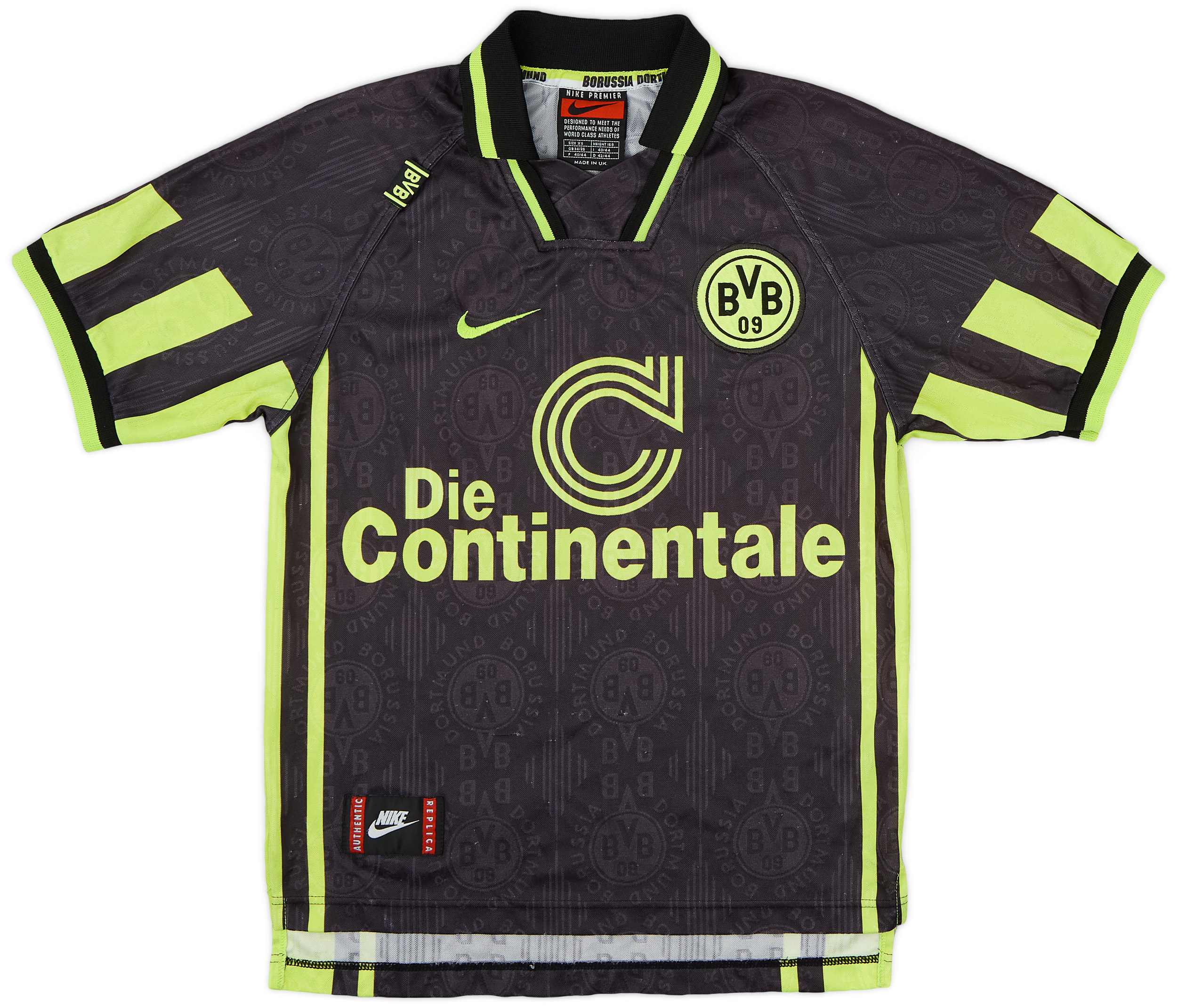 VINTAGE NIKE TEMPLATE BORUSSIA DORTMUND STYLE 1996/1997