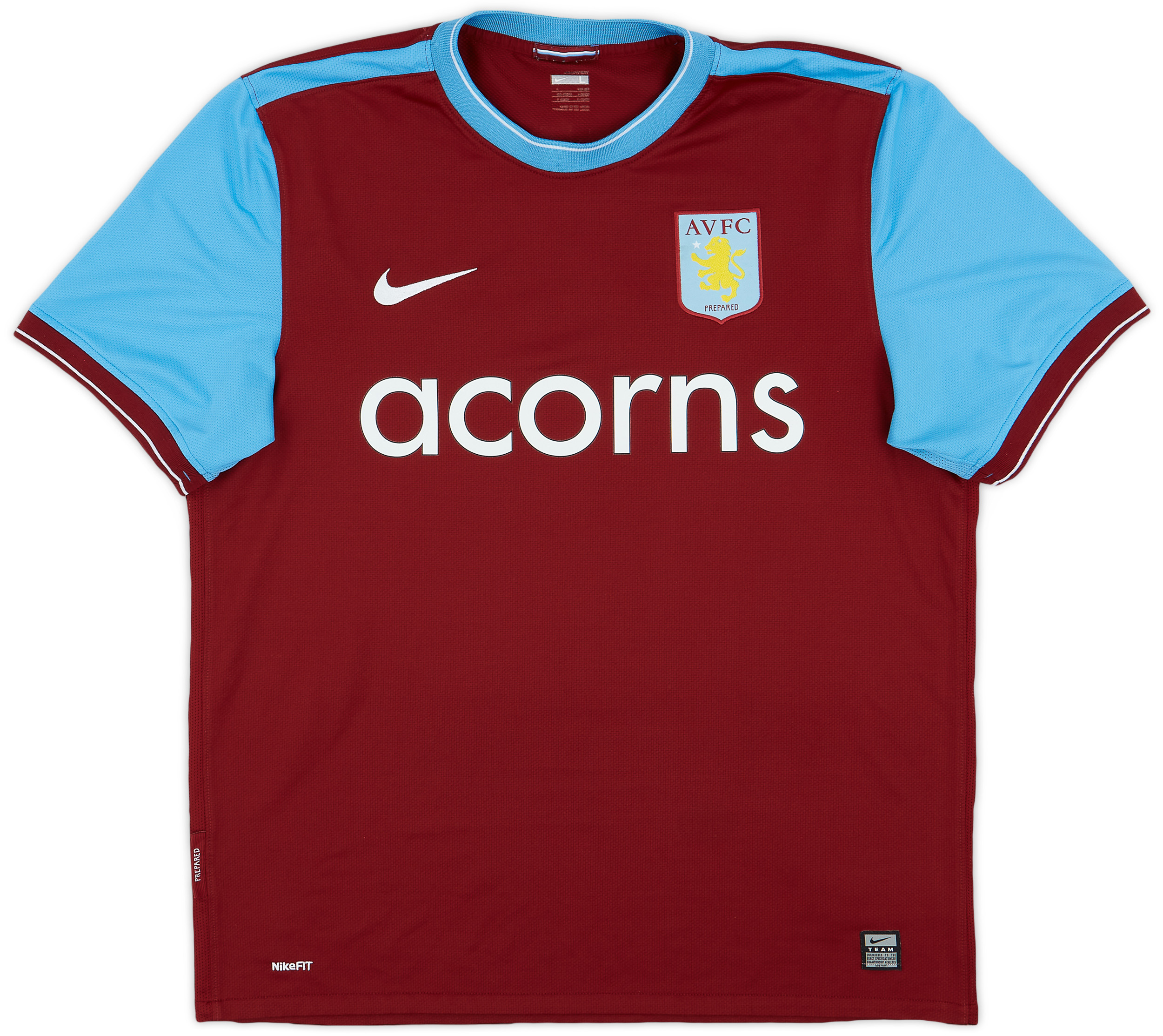 2010-11 Aston Villa Home Shirt - 4/10 - (L)