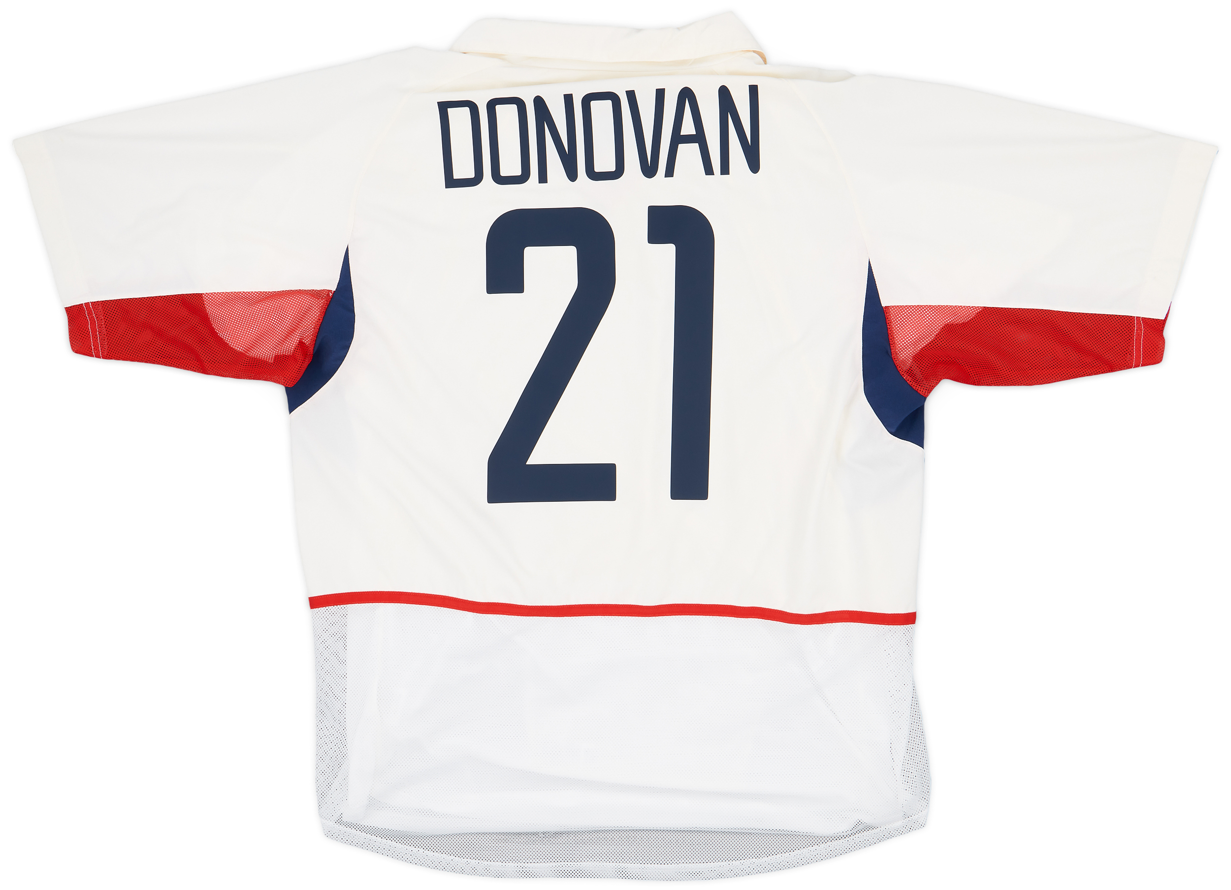 2002-03 USA Player Issue Home Shirt Donovan #21 - 6/10 - (L)