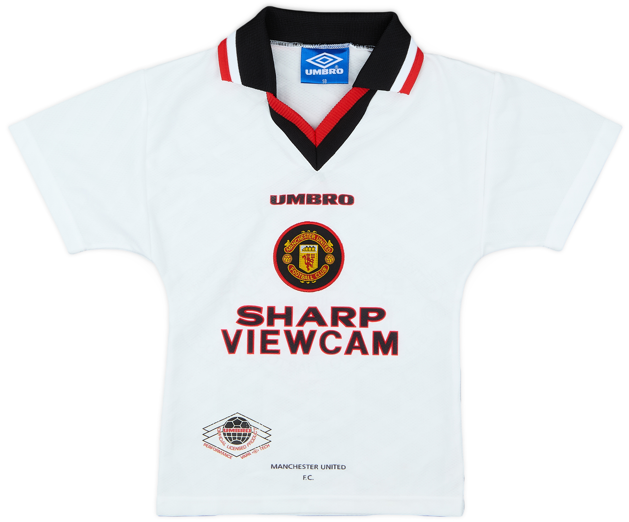 1996-97 Manchester United Away Shirt - 9/10 - (S.Boys)