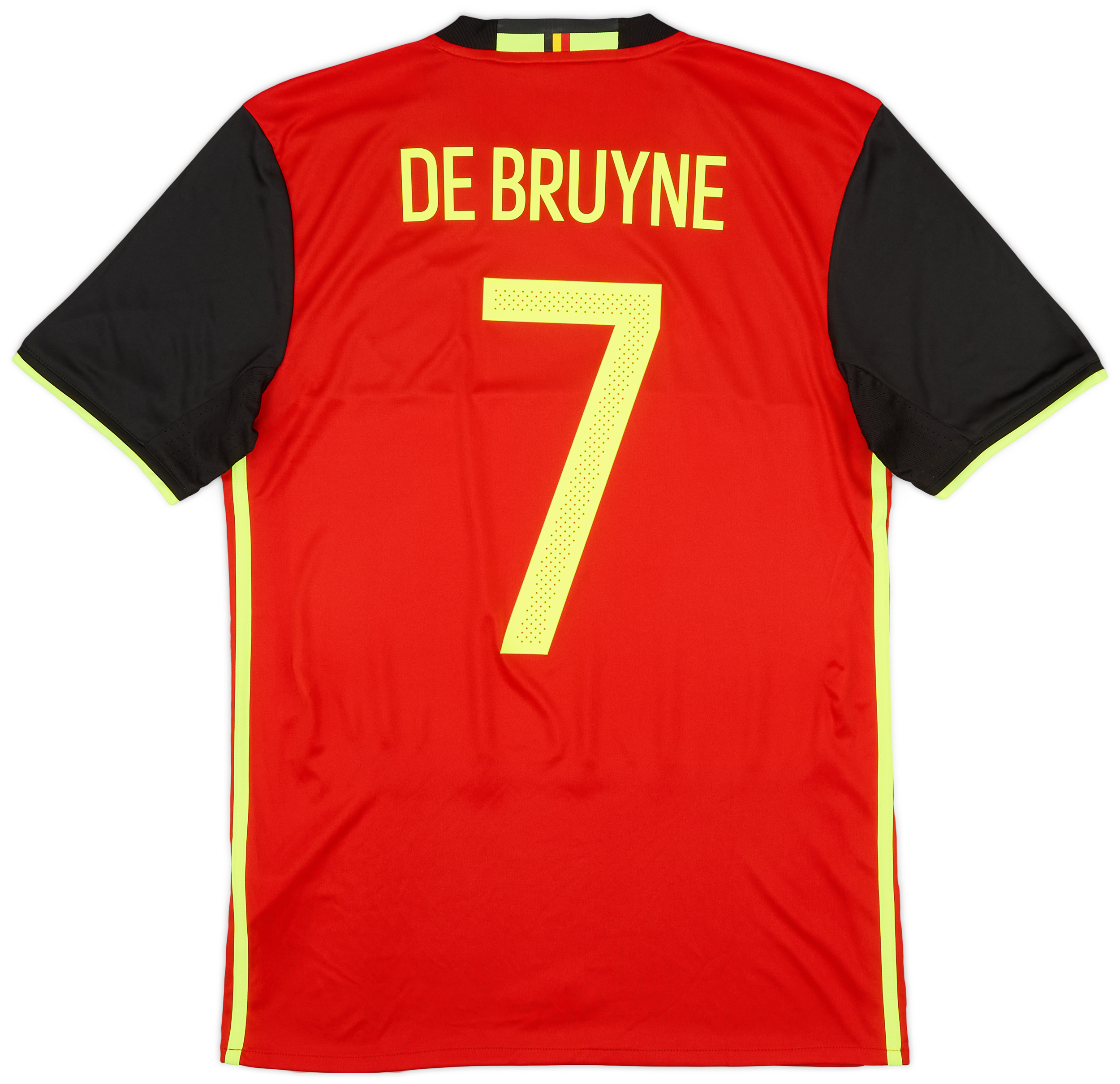 2016-17 Belgium Home Shirt De Bruyne #7 - 9/10 - (S)