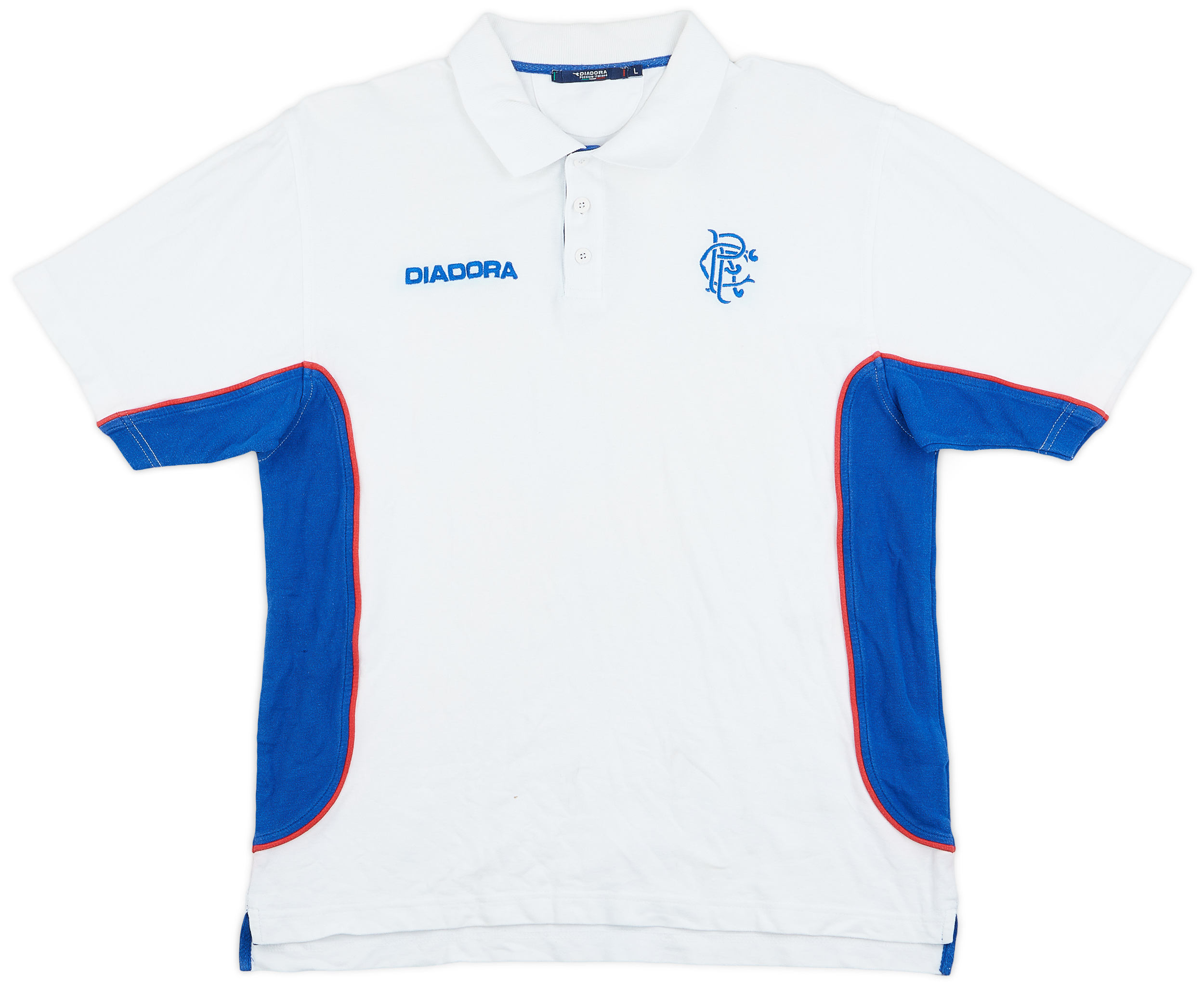 Vintage Glasgow Rangers 2002-03 Football Diadora Shirt