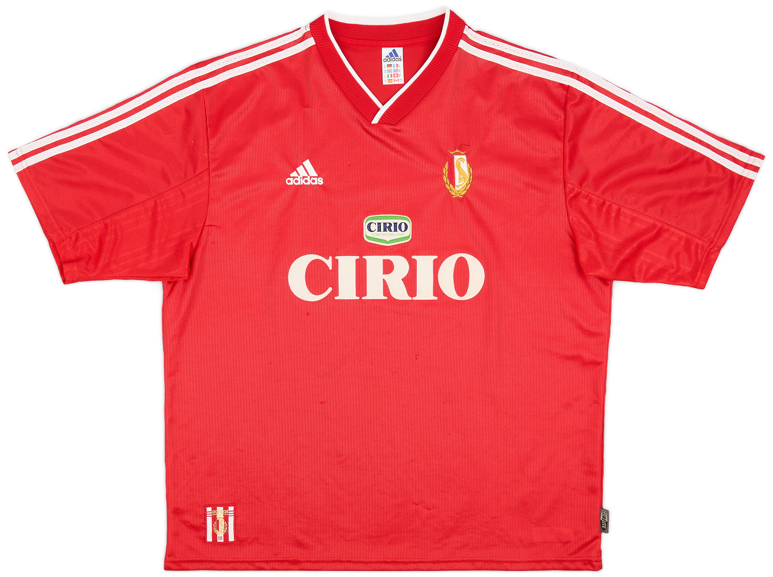 1999-00 Standard Liege Home Shirt - 8/10 - (XL)