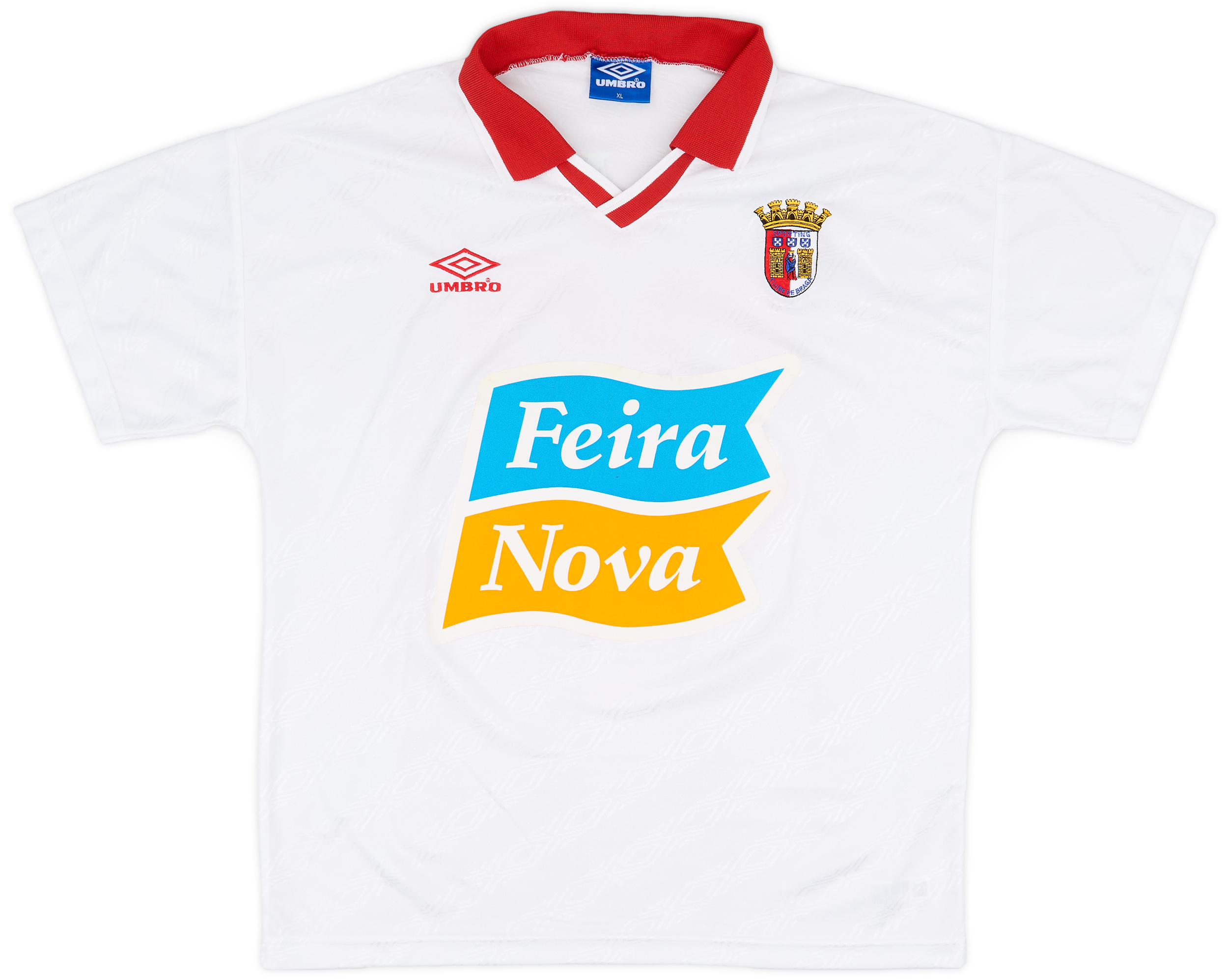 1996-98 SC Braga Match Issue Away Shirt #32