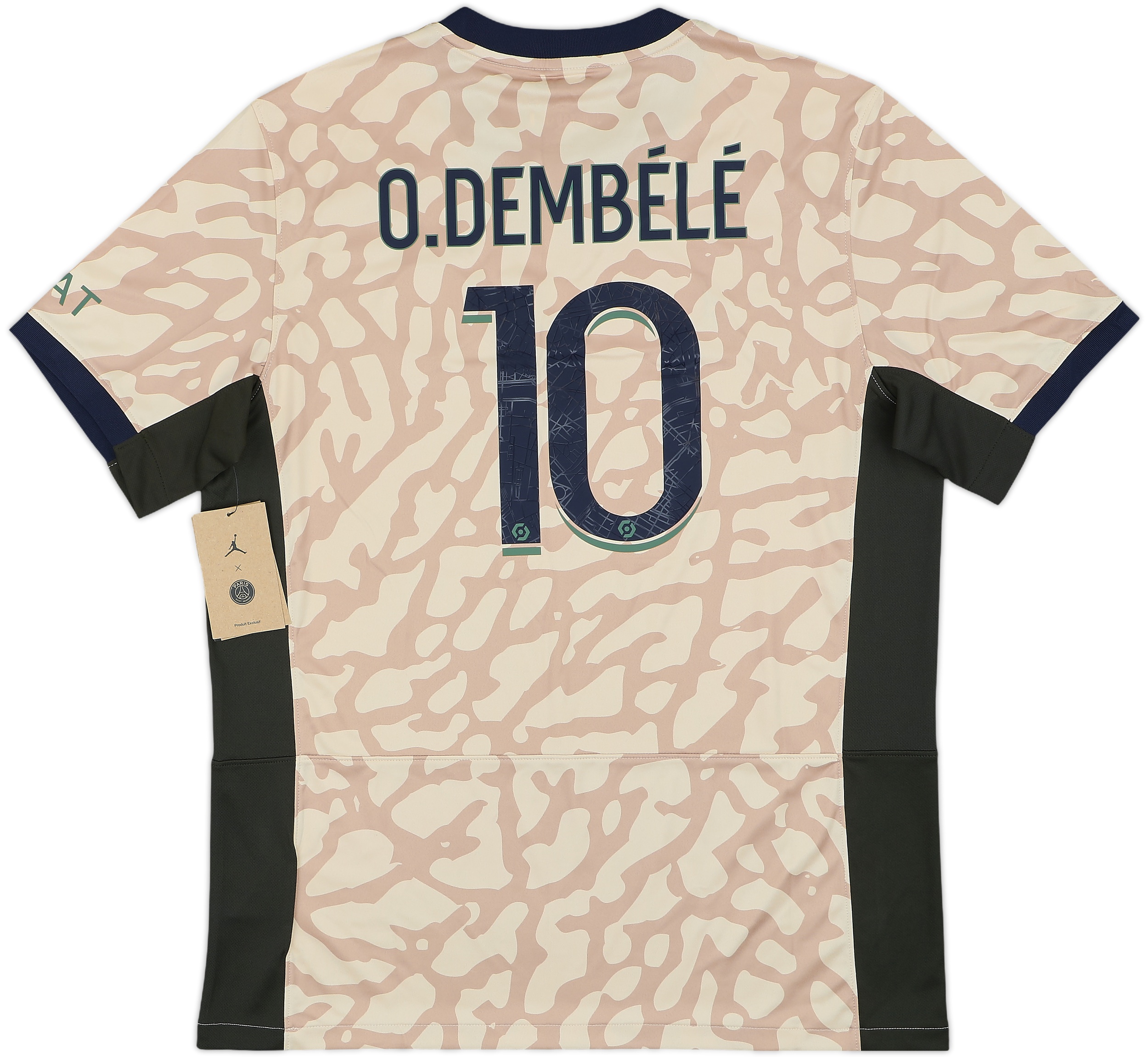 新品 2025 O.DEMBÉLÉ 10 パリ・サンジェルマン シャツ PSG Nike Home Stadium Shirt 2025-26 with O. Dembélé 10 printing