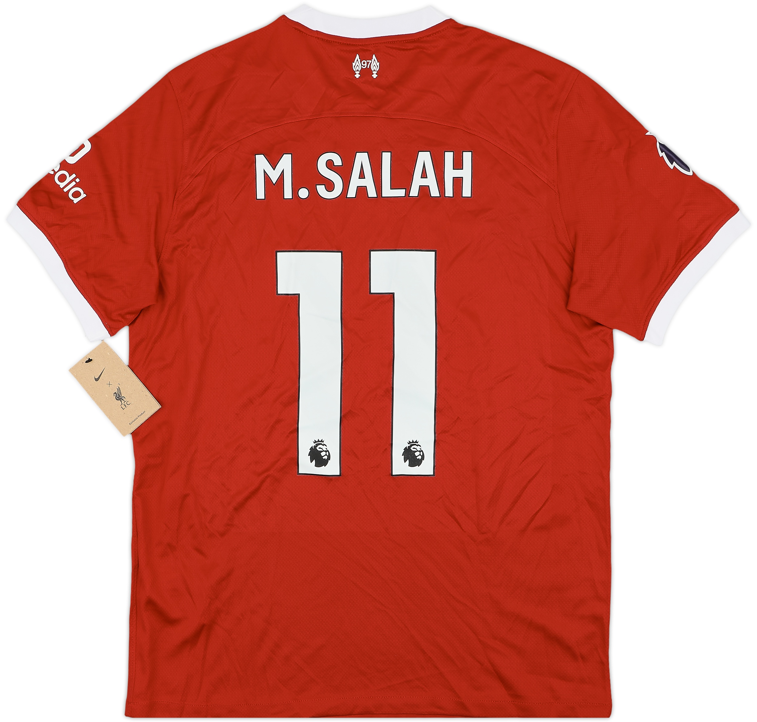 リバプール M.Salah 11番 シャツ 2023-24 Liverpool Home Shirt M.Salah #11 (L)