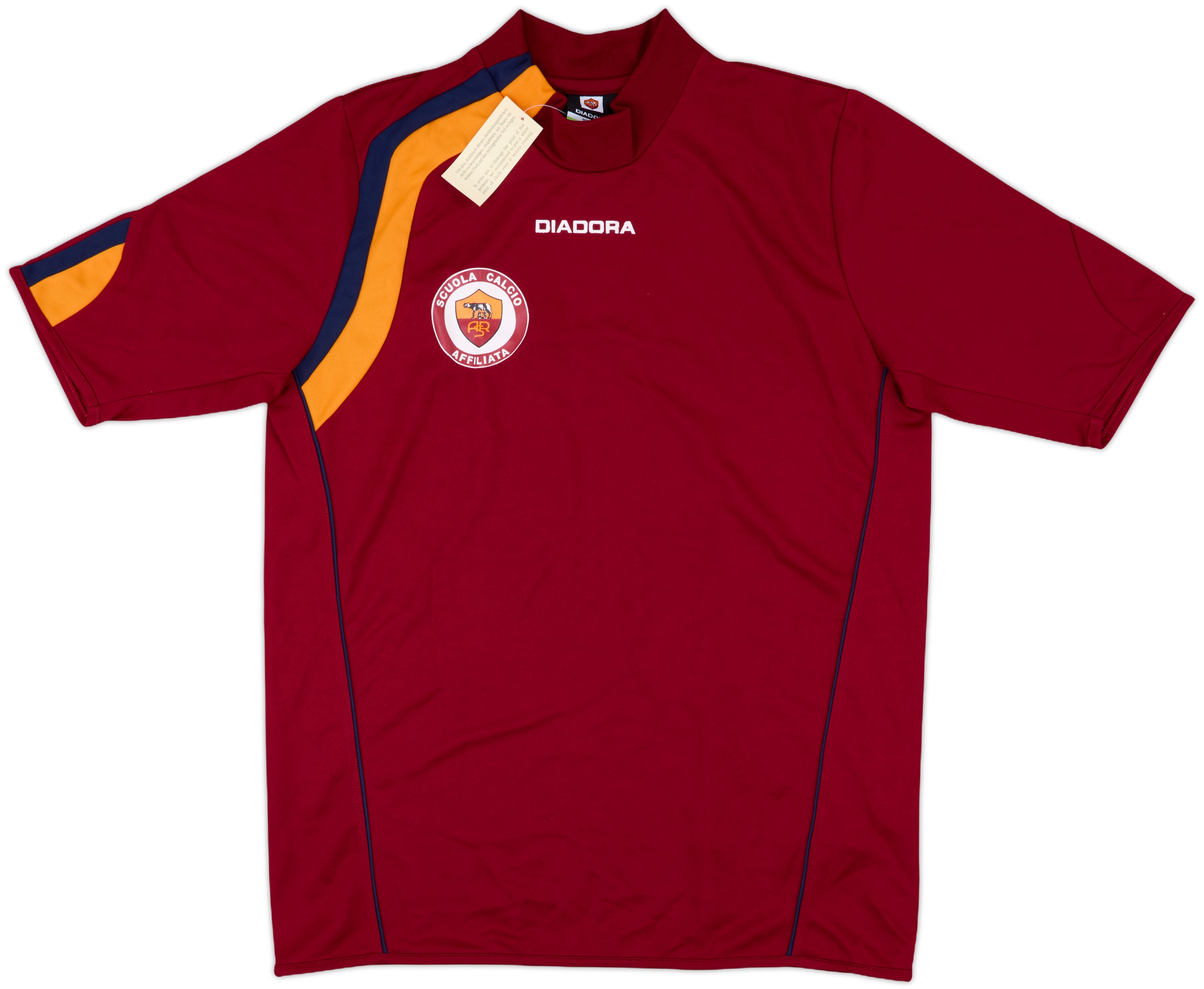 Maglia Diadora AS Roma 2004/05 Taglia L - Vade Retrò
