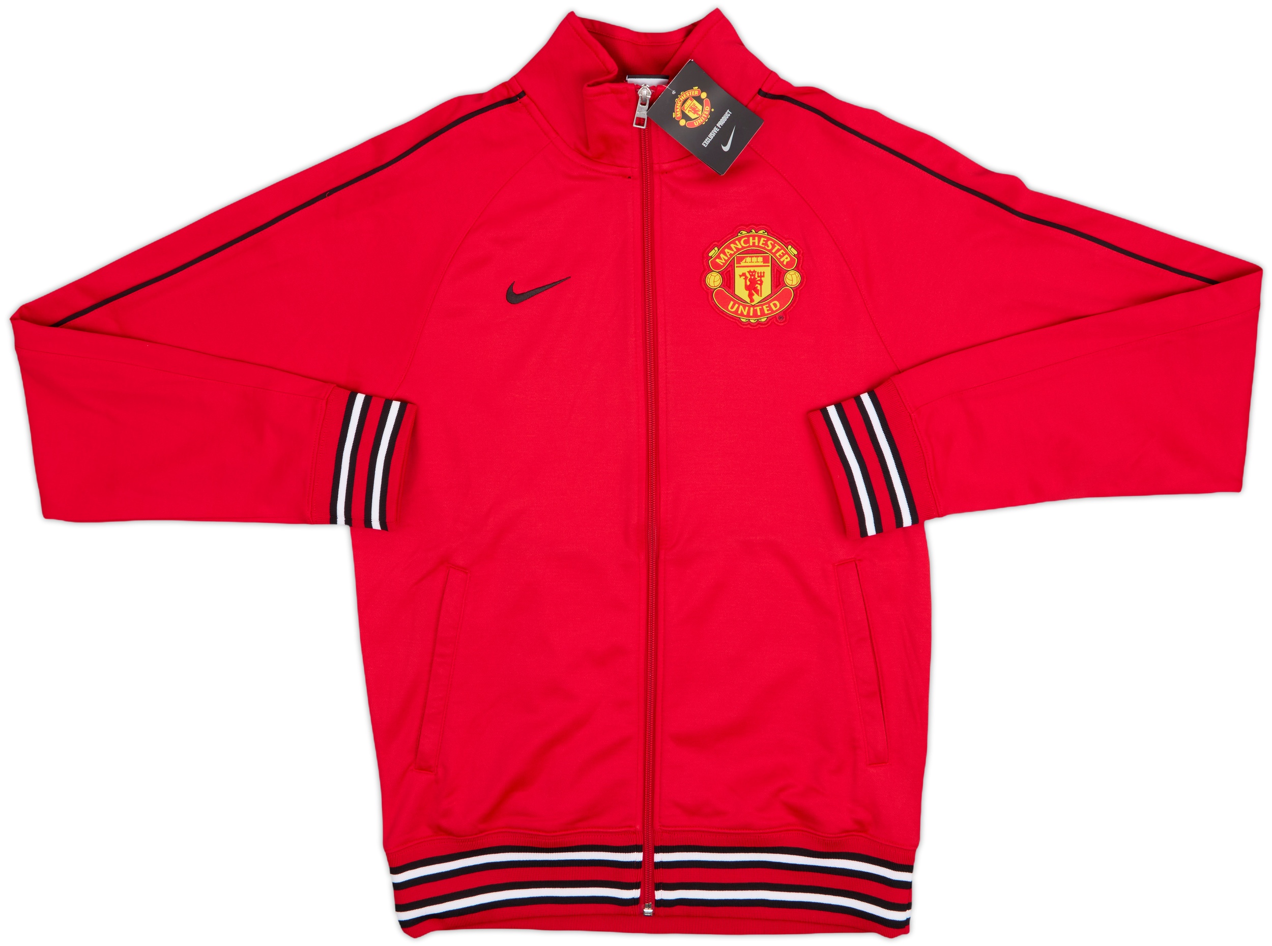 【超ポイントバック祭】 2011-12 (S) Jacket Track Nike United Manchester ウェア