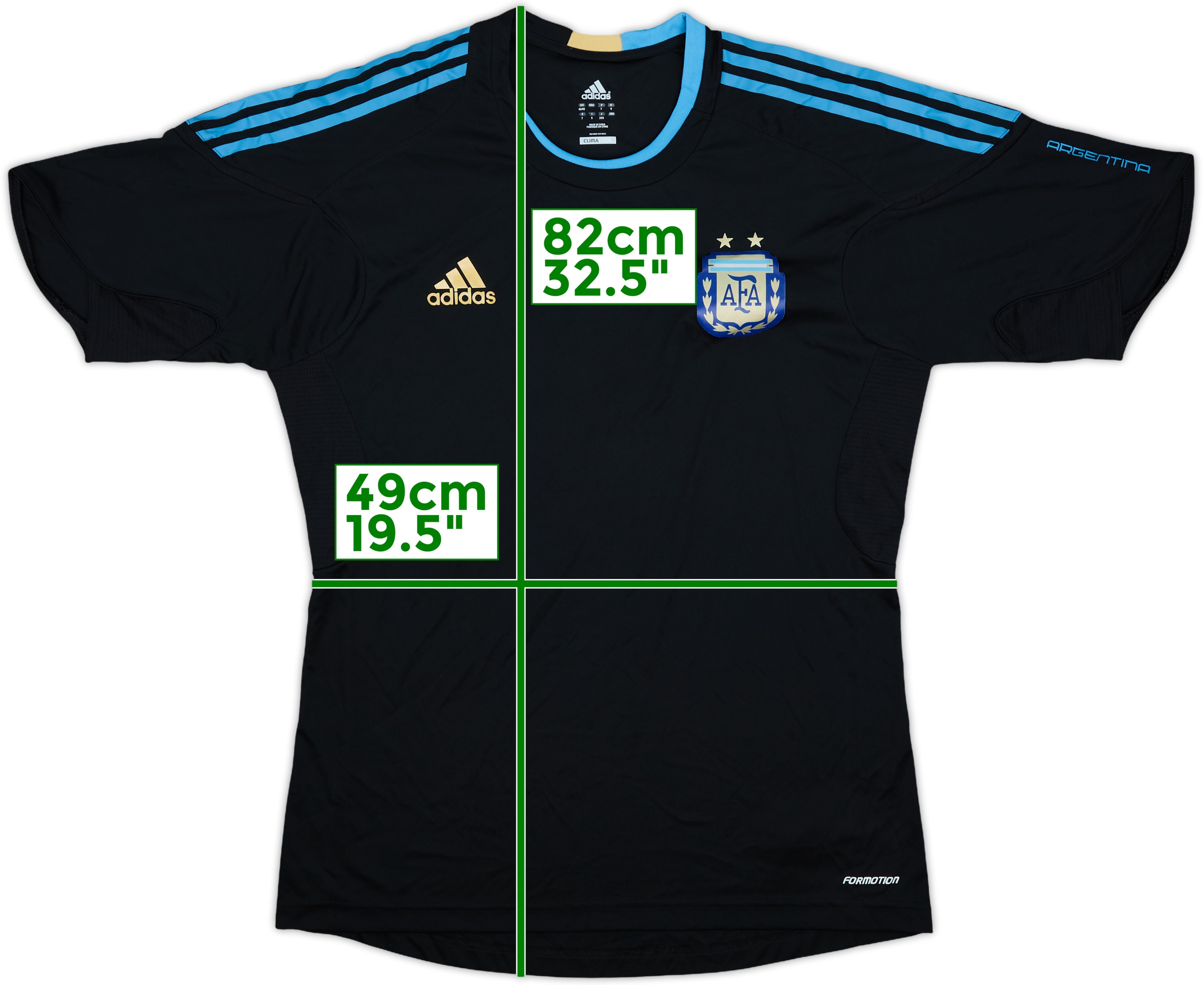 adidas GIANTS 75周年 2009 uniform dp adidas Adilenium Season 4 Teamgeist Printed Jersey - Black