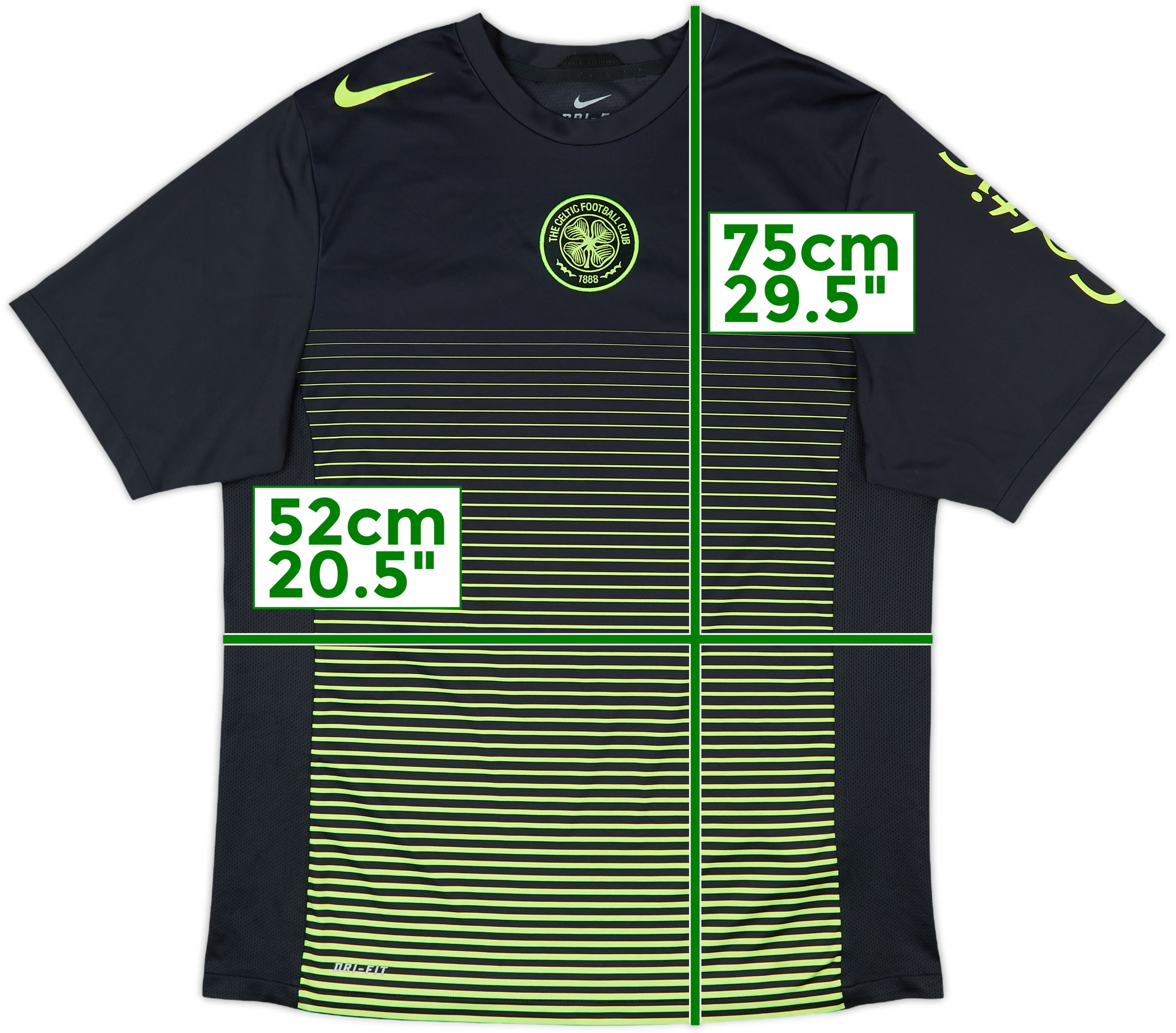 Celtic FC Nike シャツ Mサイズ 黒 Men's LT L TALL Nike Sport Clash Long Sleeve Training Top