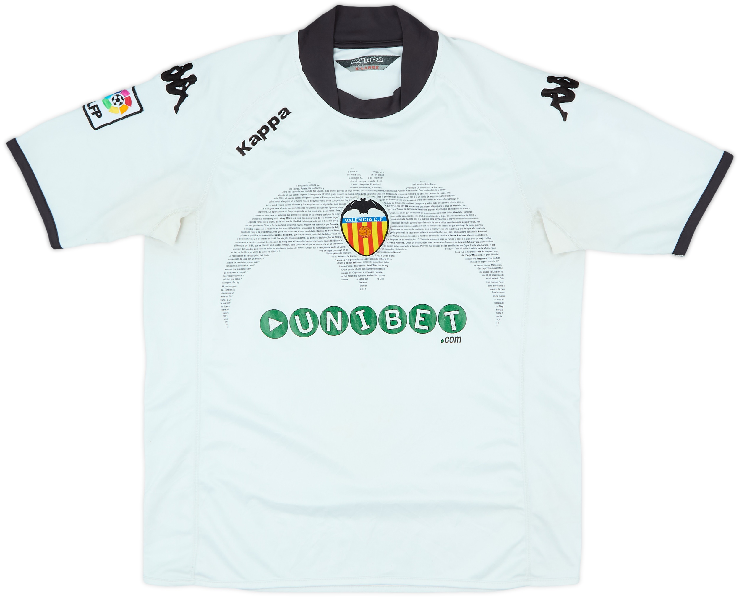 2000-01 Valencia Third Shirt - 8/10 - (L)