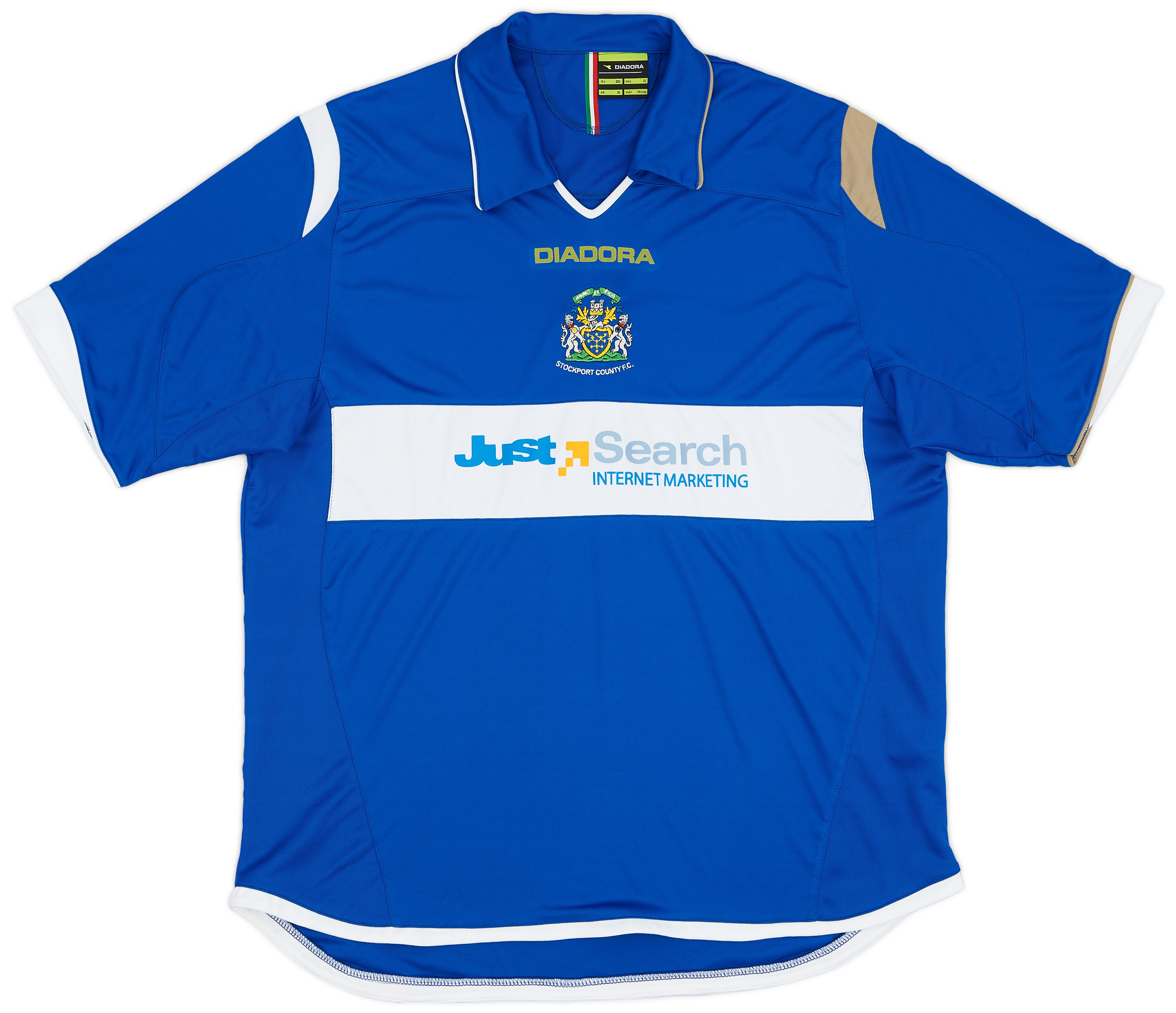 200709 Stockport County Home Shirt 9/10 (XL)