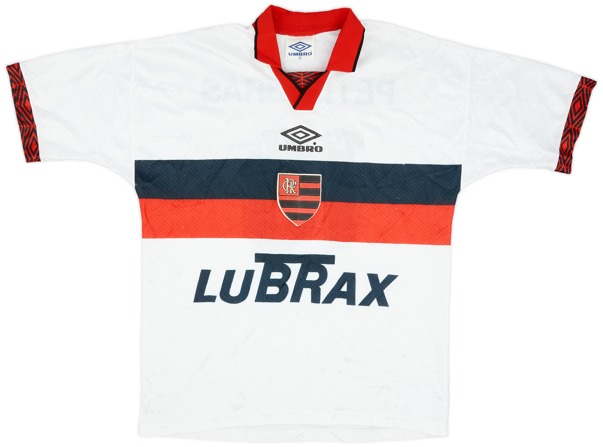 Maillot Vintage Flamengo Centenary 1995-96 – Modèle Domicile, Taille XL, Numéro 10, Rare
