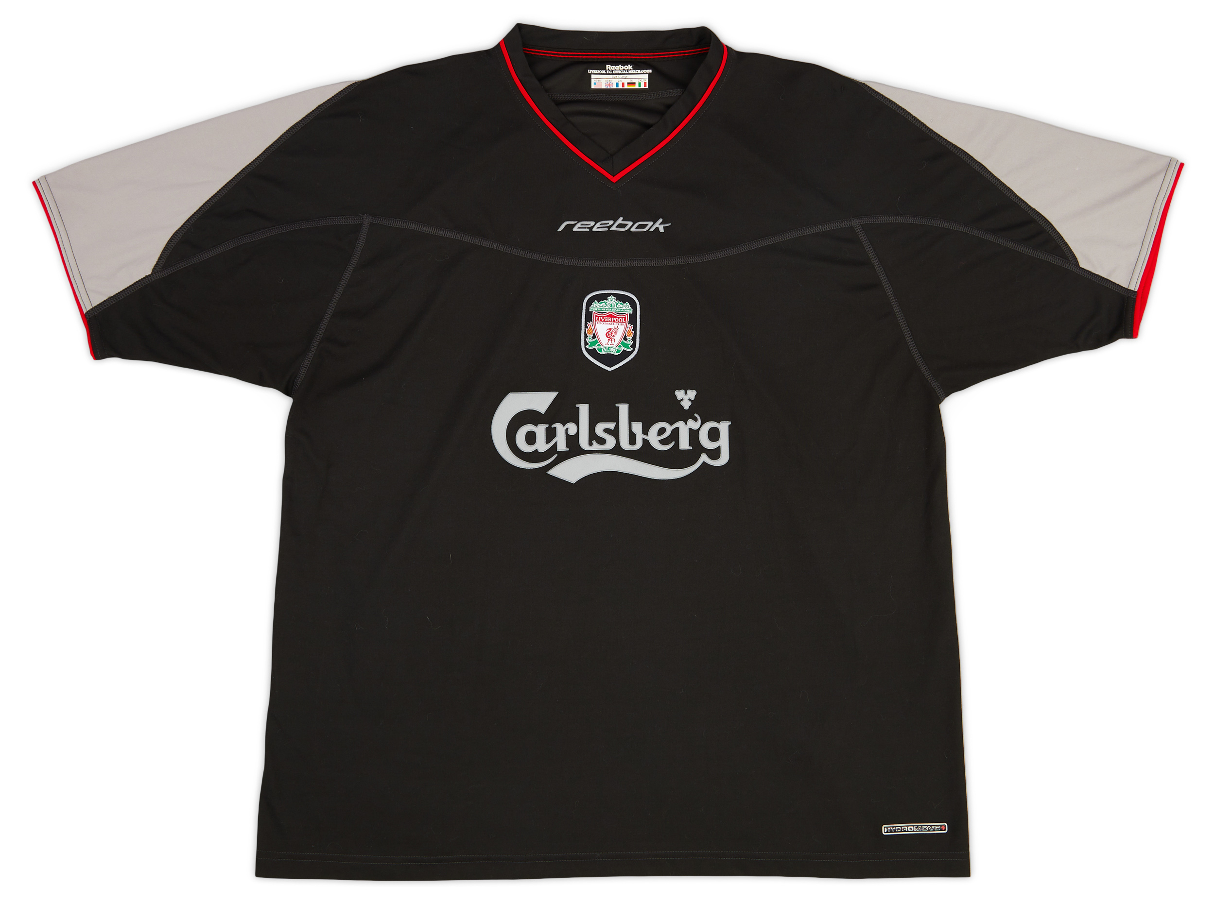 ウェア Rare LIVERPOOL 02-04 AWAY FOOTBALL SHIRT 2002-04 Liverpool Away Shirt Owen #10