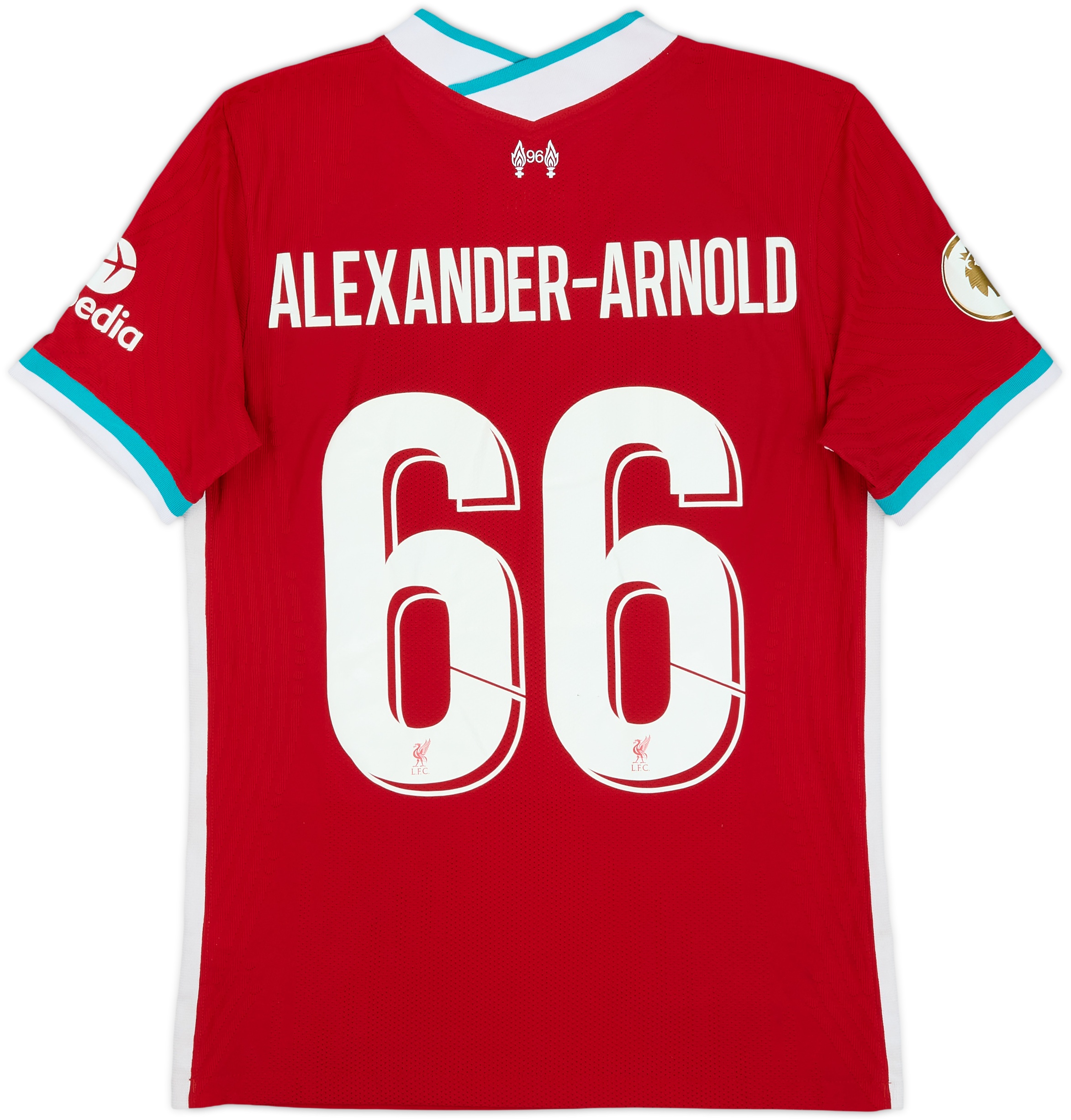 2020-21 Liverpool Authentic Home Shirt Alexander-Arnold #66 - 5/10