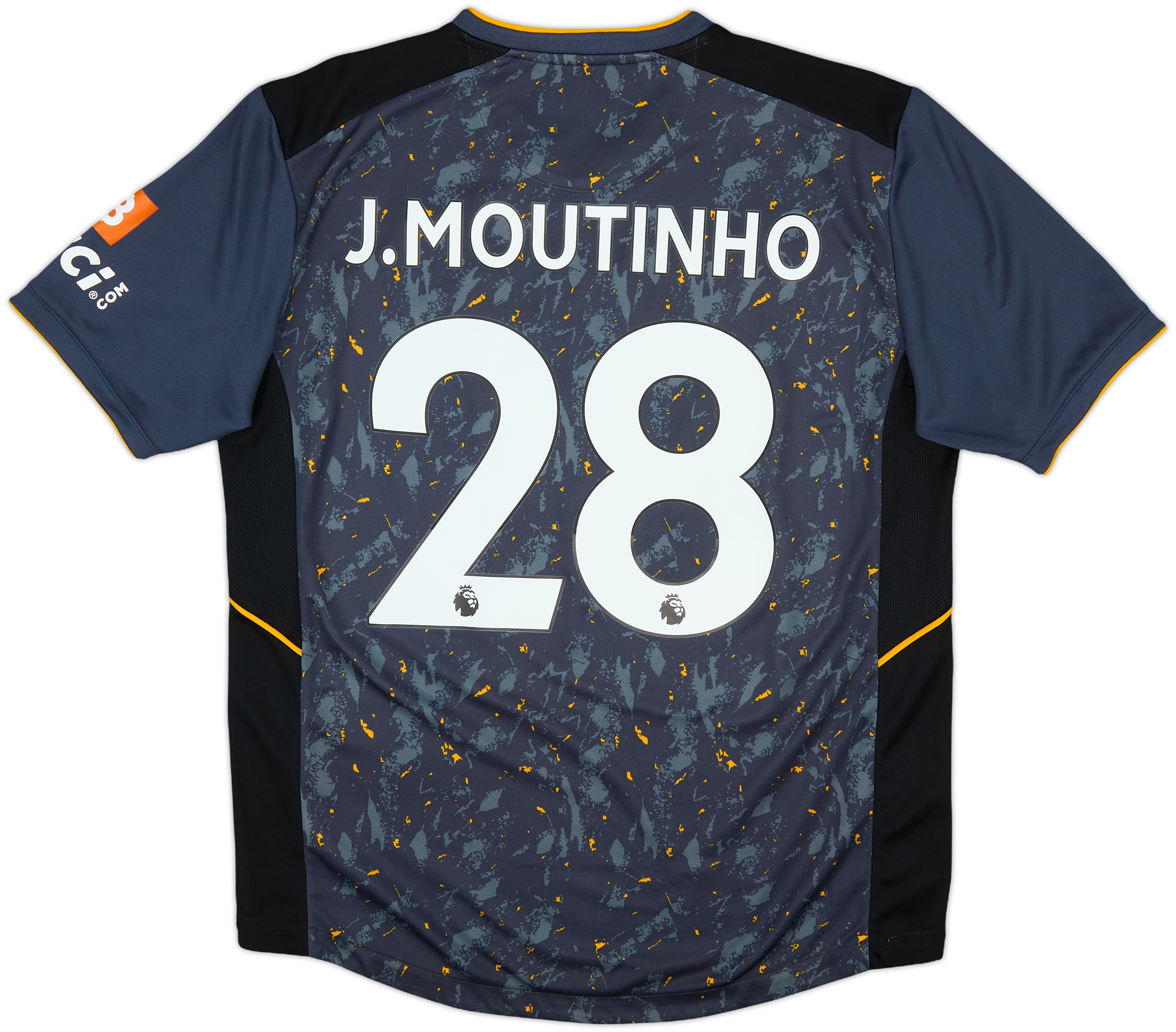 2021-22 Wolves Away Shirt J.Moutinho #28 - 9/10 - (L)