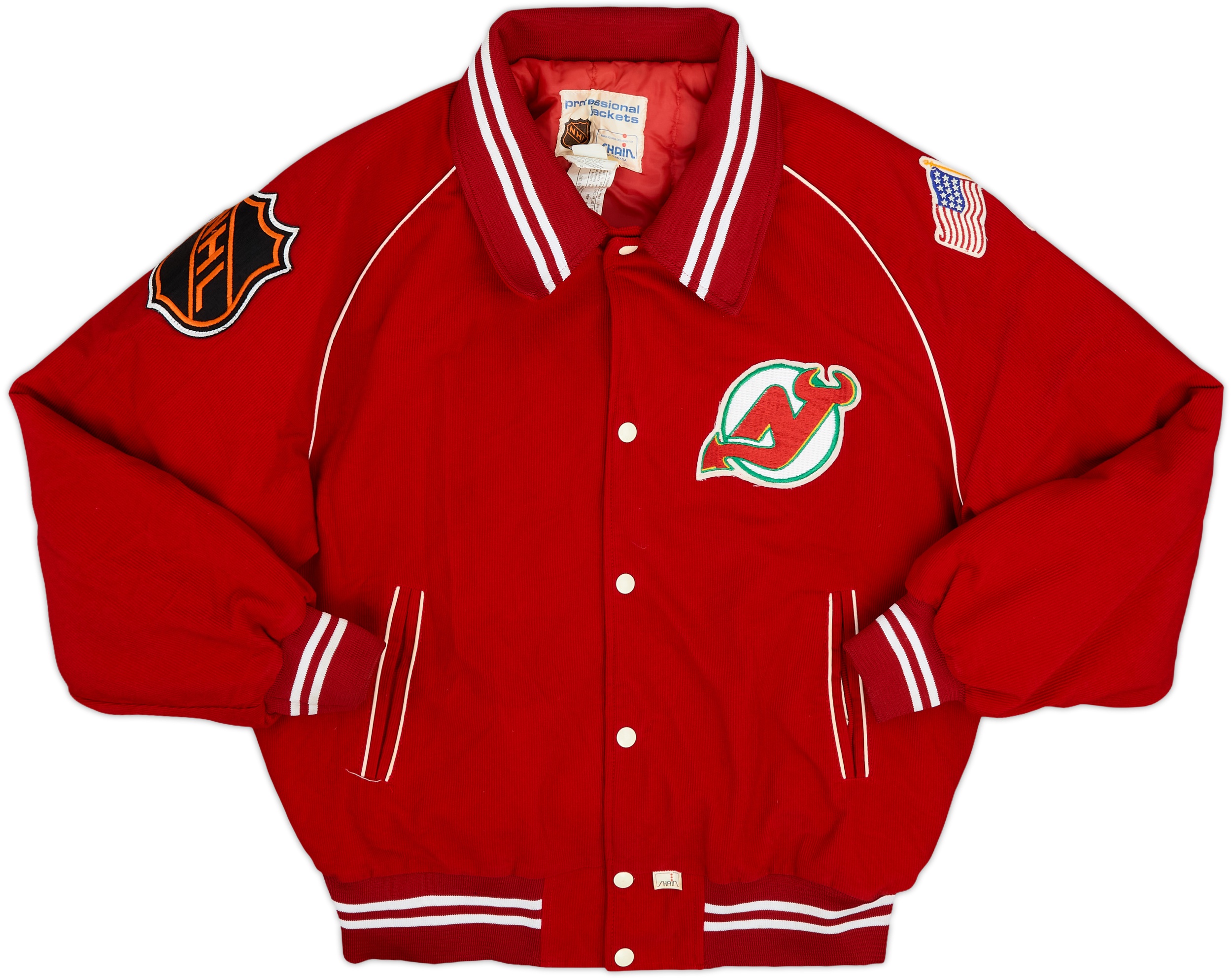 1990s New Jersey Devils Shain Jacket - 9/10 - (XL)