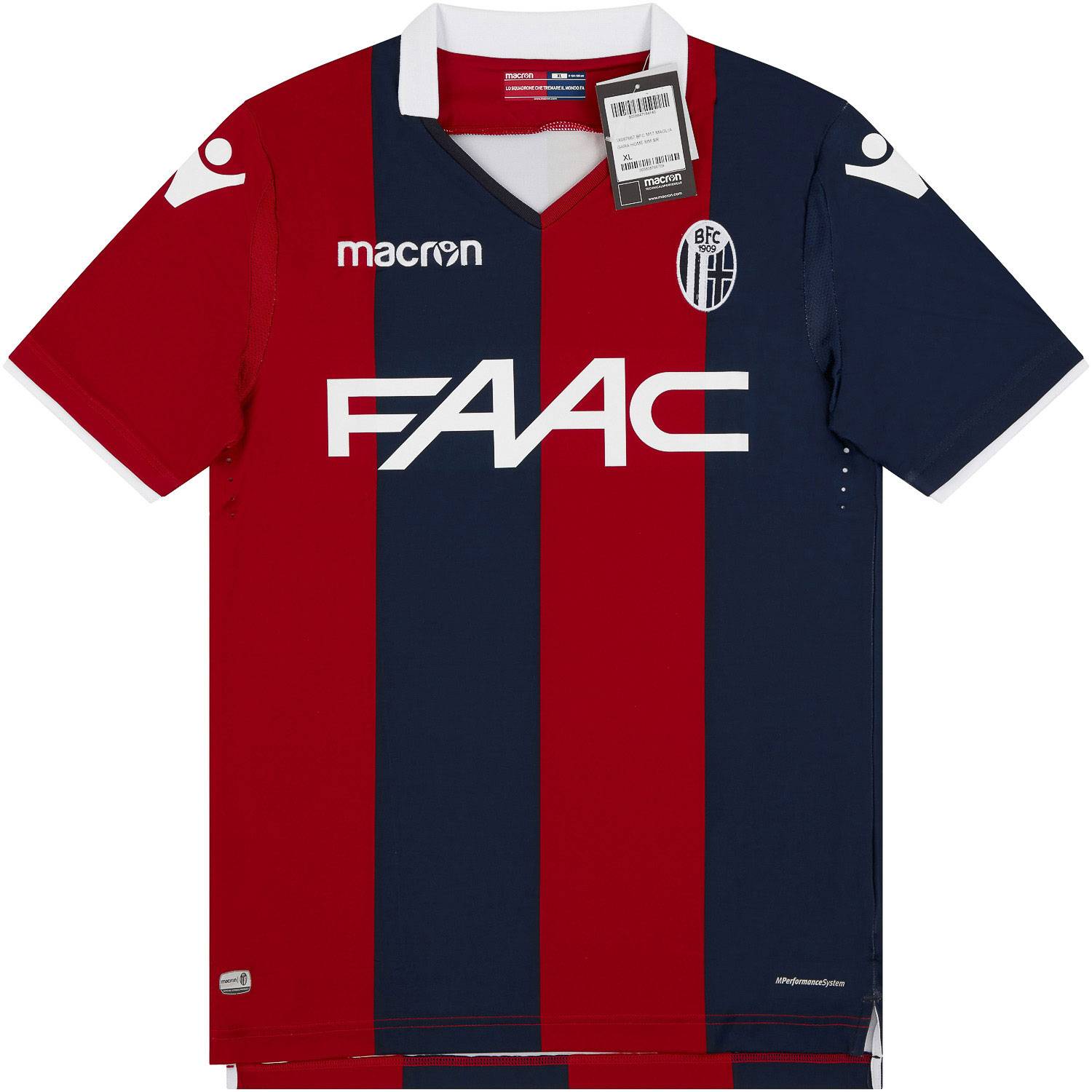 201718 Bologna Home Authentic Shirt NEW