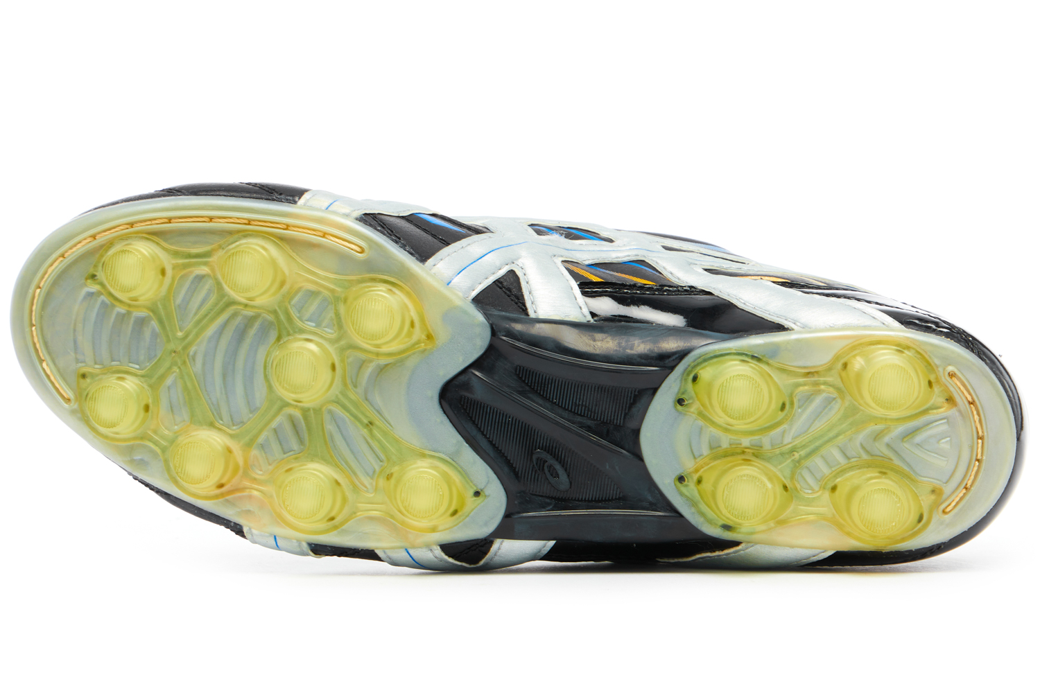 Yellow asics deals football boots