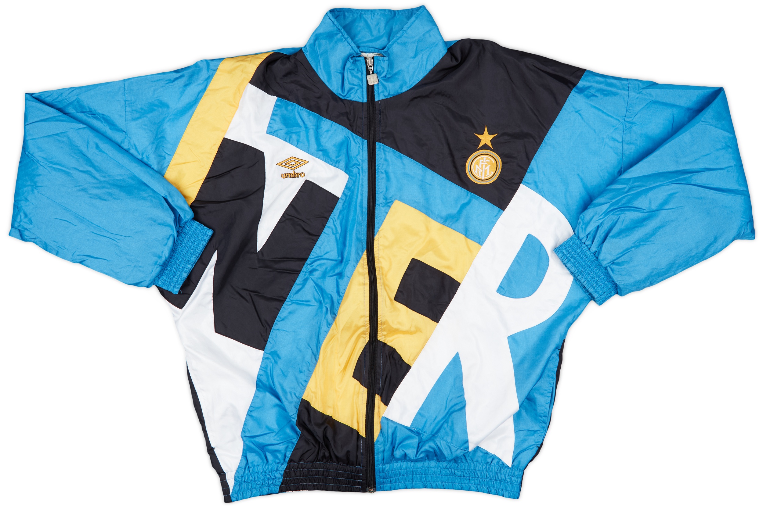 1992-93 Inter Milan Umbro Track Jacket - 9/10 - (XXL) 1992-93 Inter Milan Umbro Track Jacket - 9/10 - (XXL)