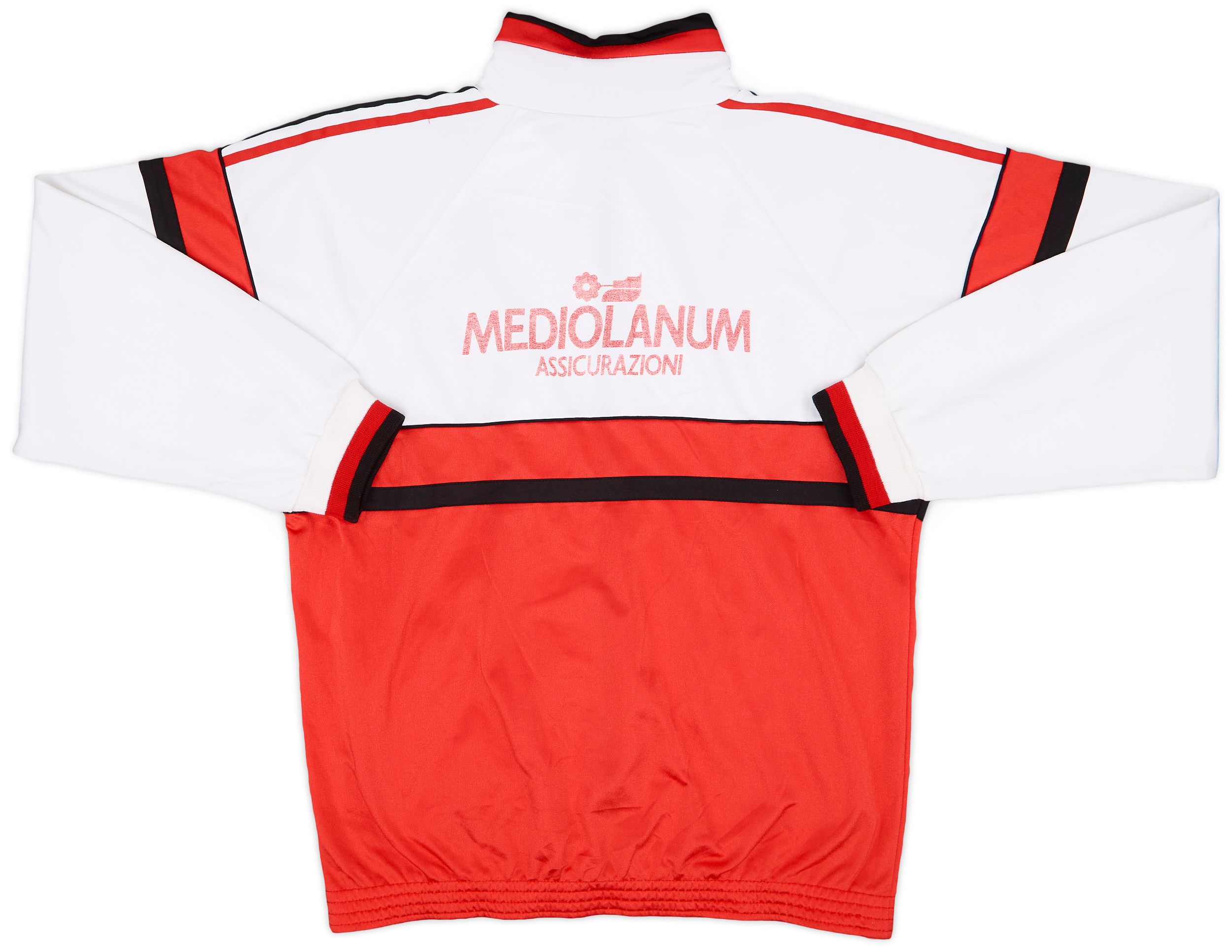 Vintage AC Milan Adidas Full Zip Training Jacket Soccer OPEL