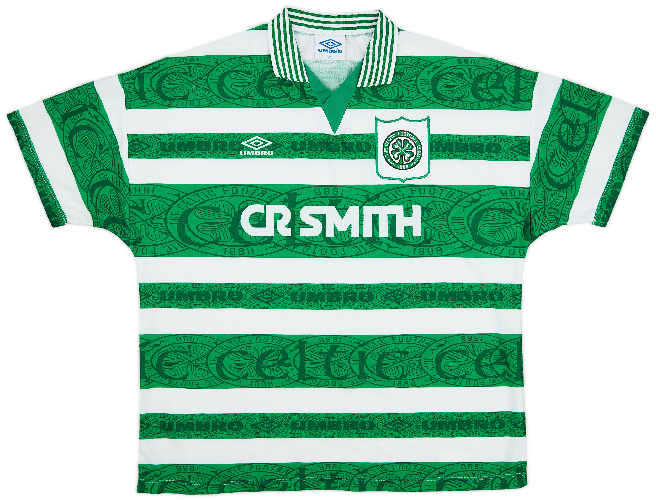 1995-97 Celtic Home Shirt - 8/10 - (XXL)