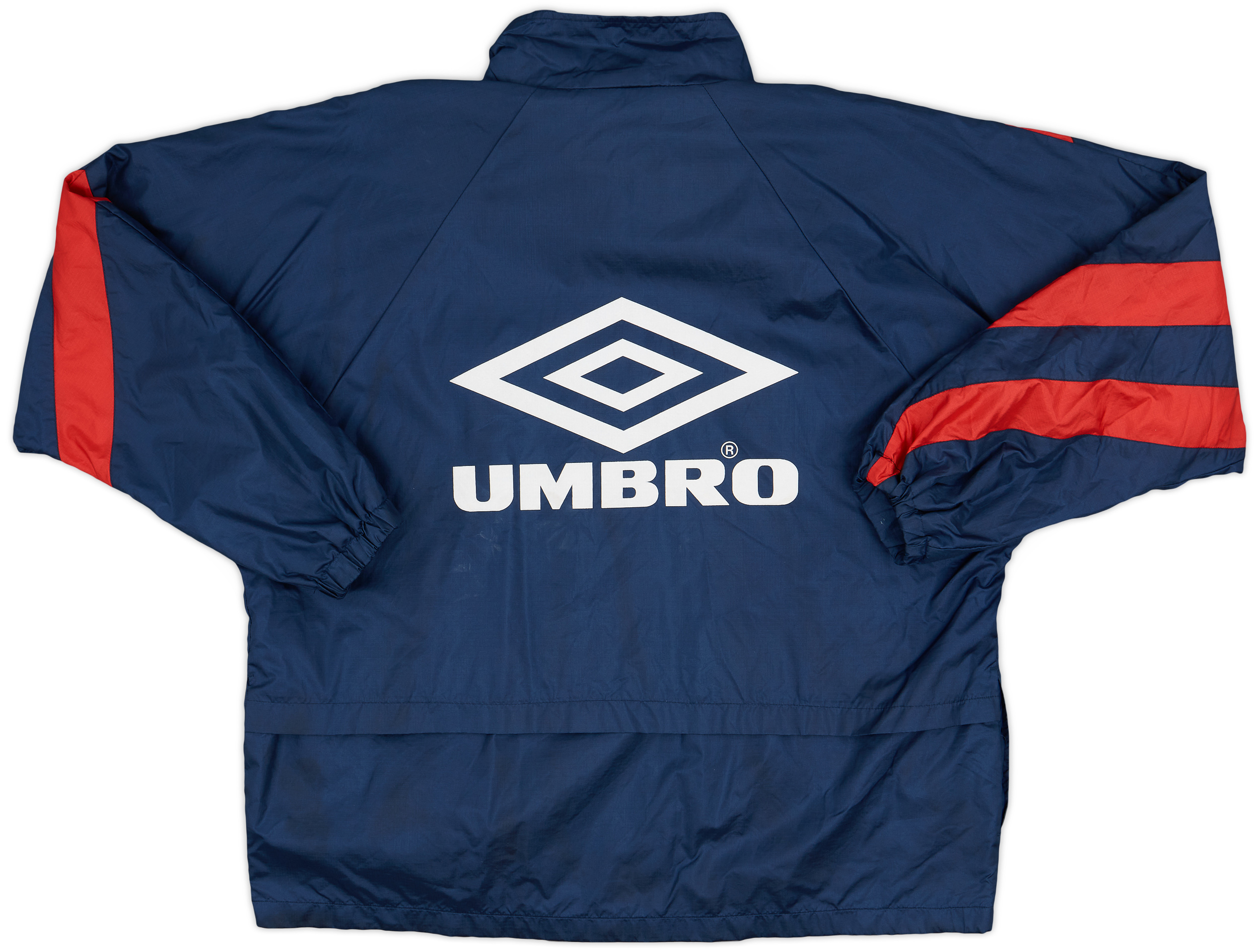 1993-95 England Umbro Track Jacket - 6/10 - (XL) 1993-95 England Umbro Track Jacket - 6/10 - (XL)