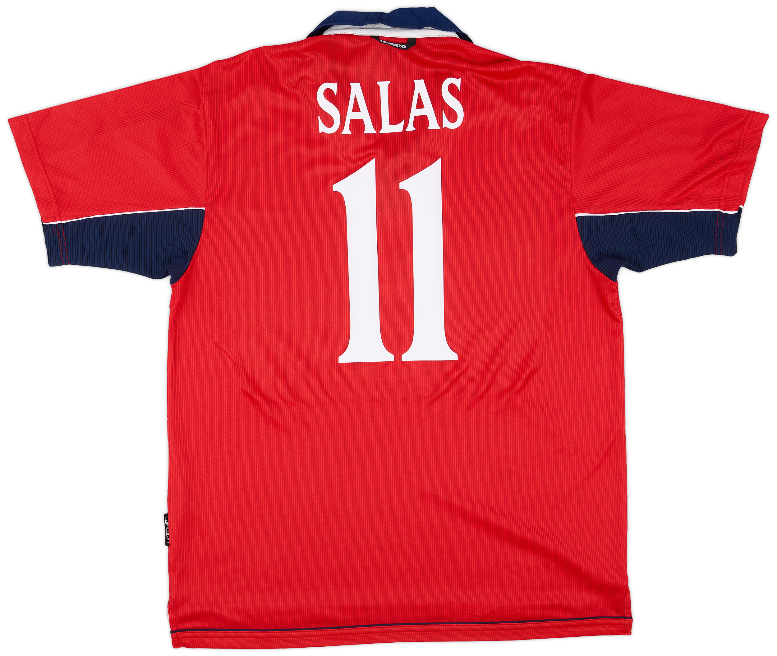 2000-01 Chile Home Shirt Salas #11 - 9/10 - (L)