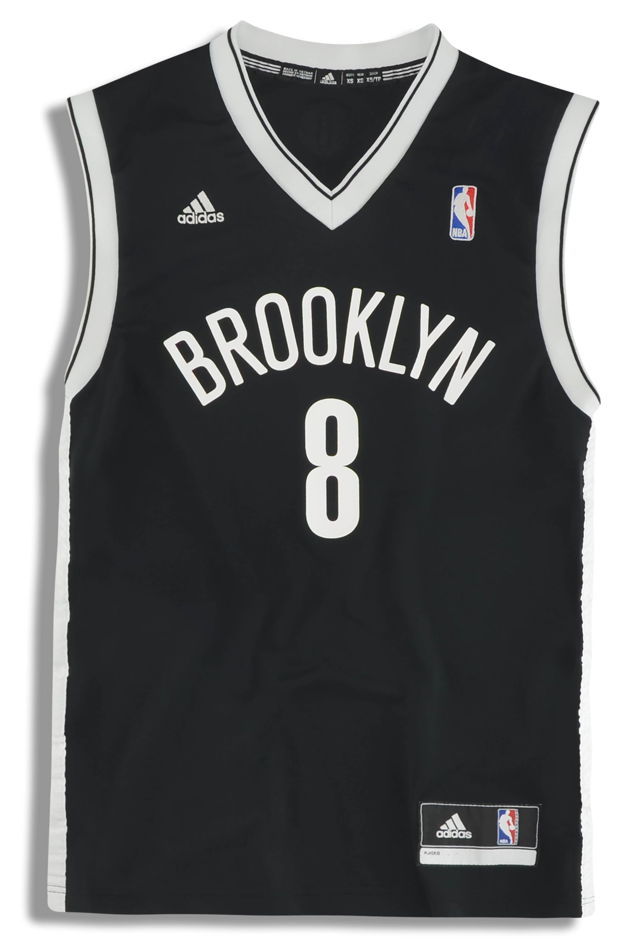 2012-14 Brooklyn Nets Williams #8 adidas Jersey (Away) XS