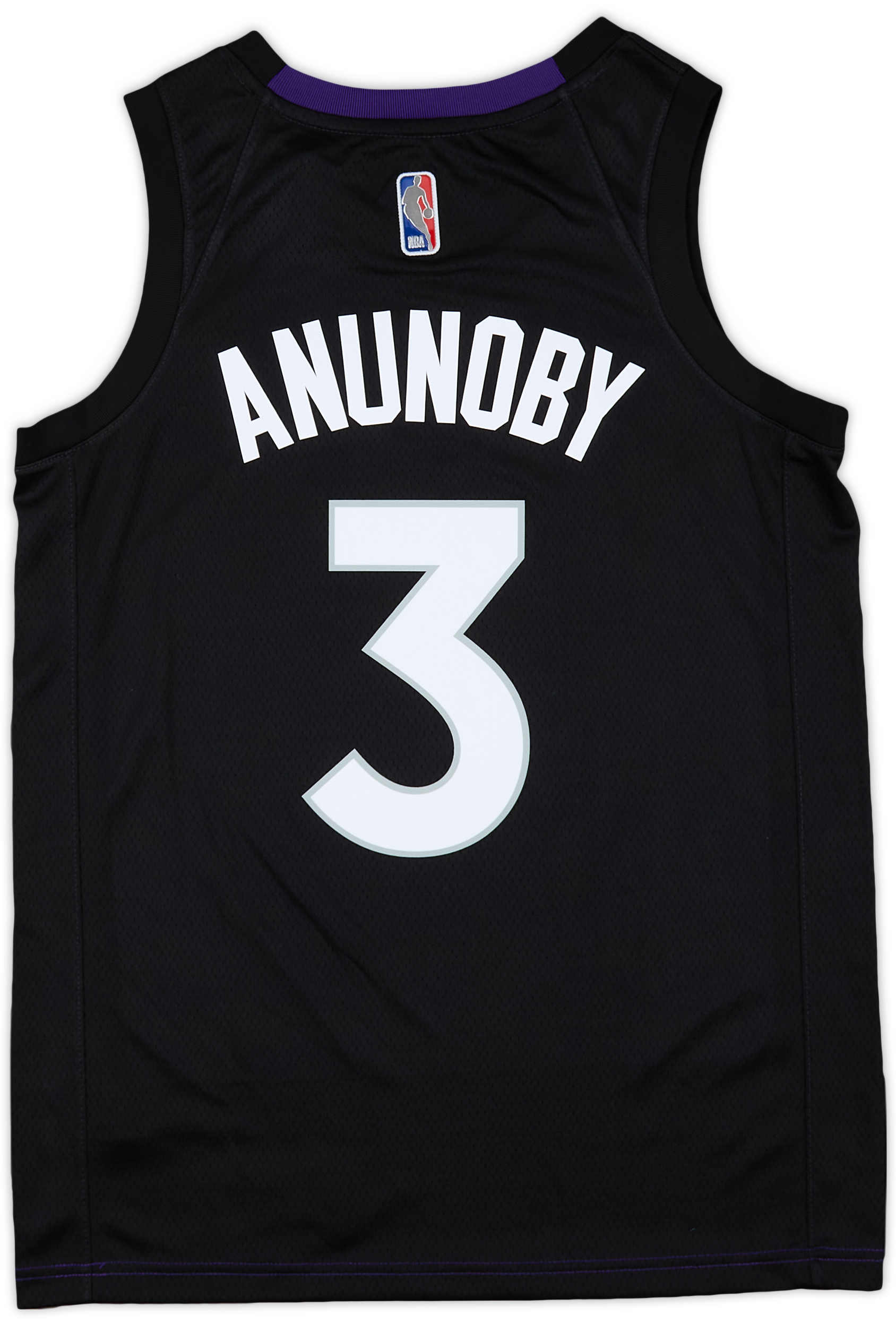 2020-21 Toronto Raptors Anunoby #3 Nike Swingman Alternate Jersey (M)