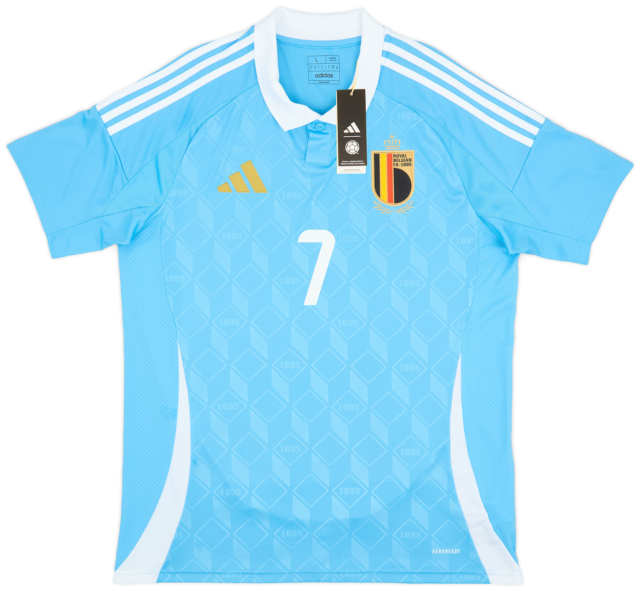2024-25 Belgium Away Shirt De Bruyne #7