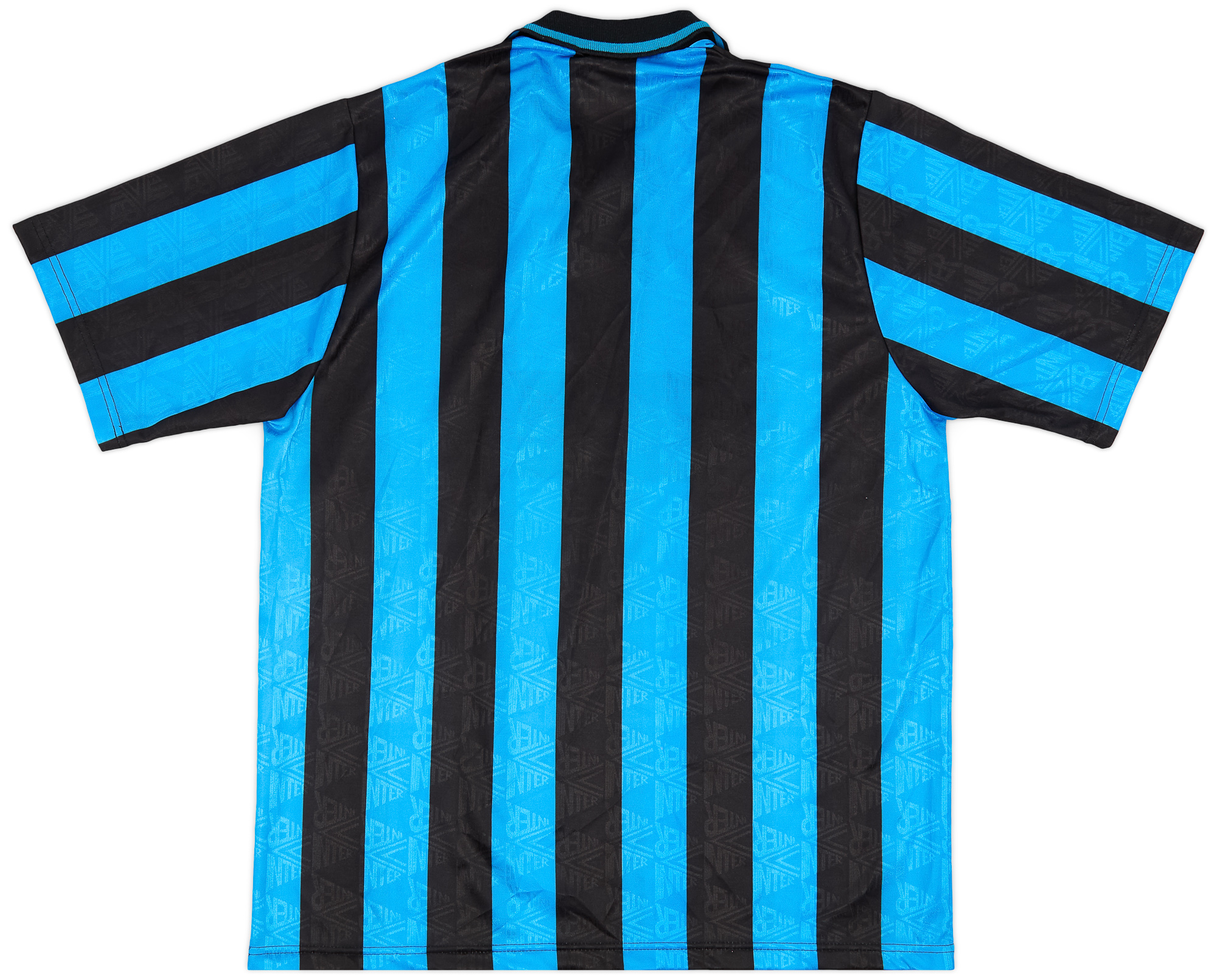 1991-92 Inter Milan Home Shirt - 9/10 - (XL)