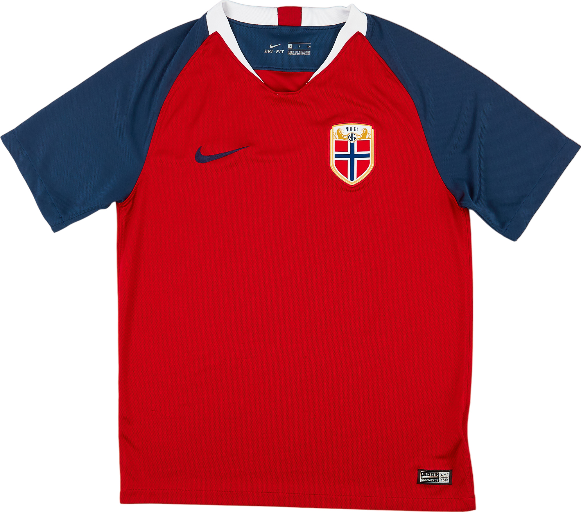2018-19 Norway Home Shirt - Excellent 9/10 - (S)