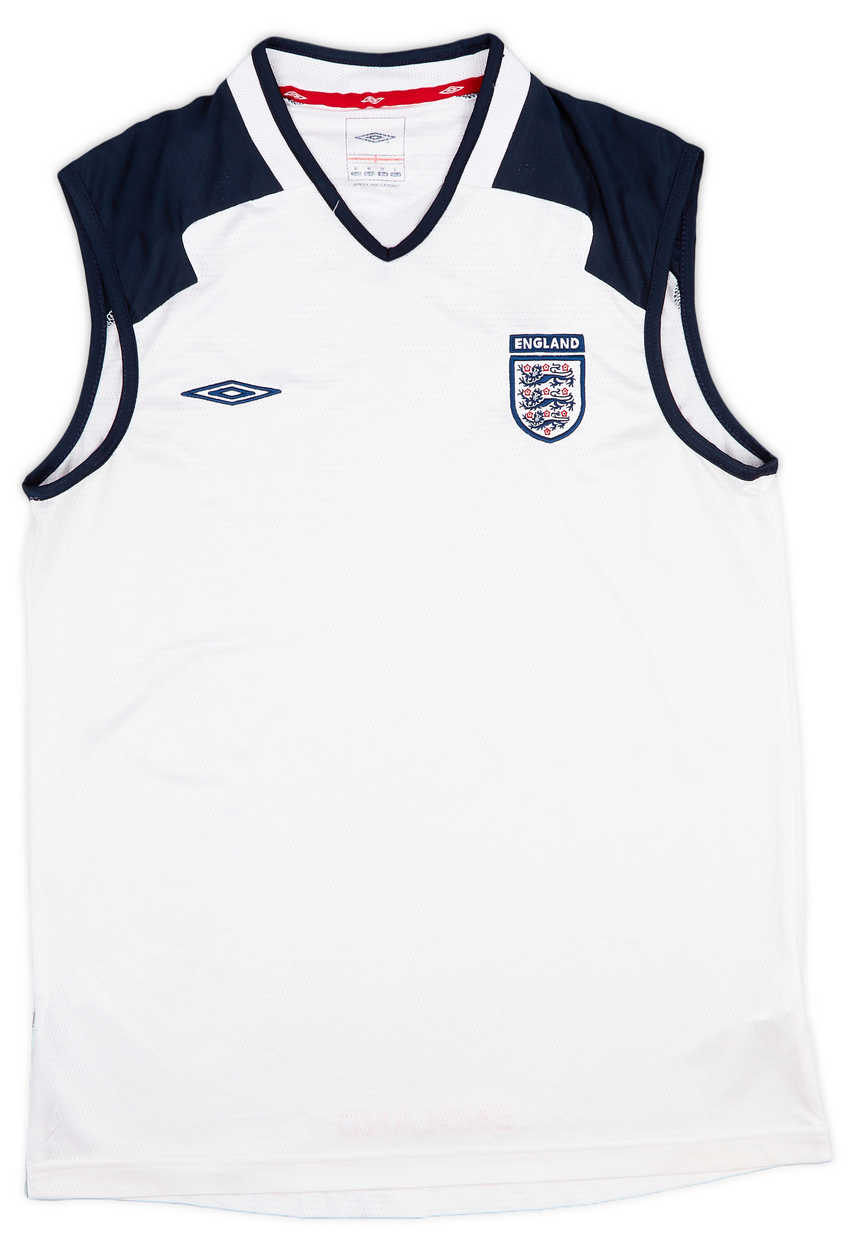 2006 07 England Training Vest Very Good 7 10 M