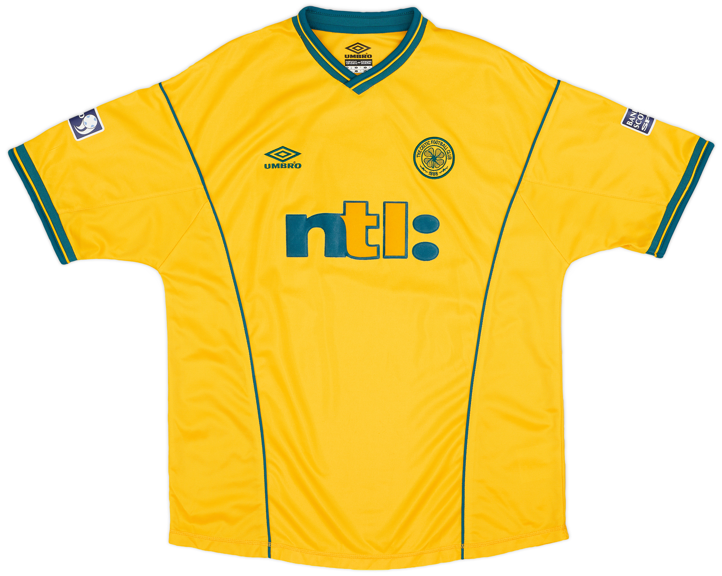 Celtic 2001-02 Away Shirt (Excellent) XL