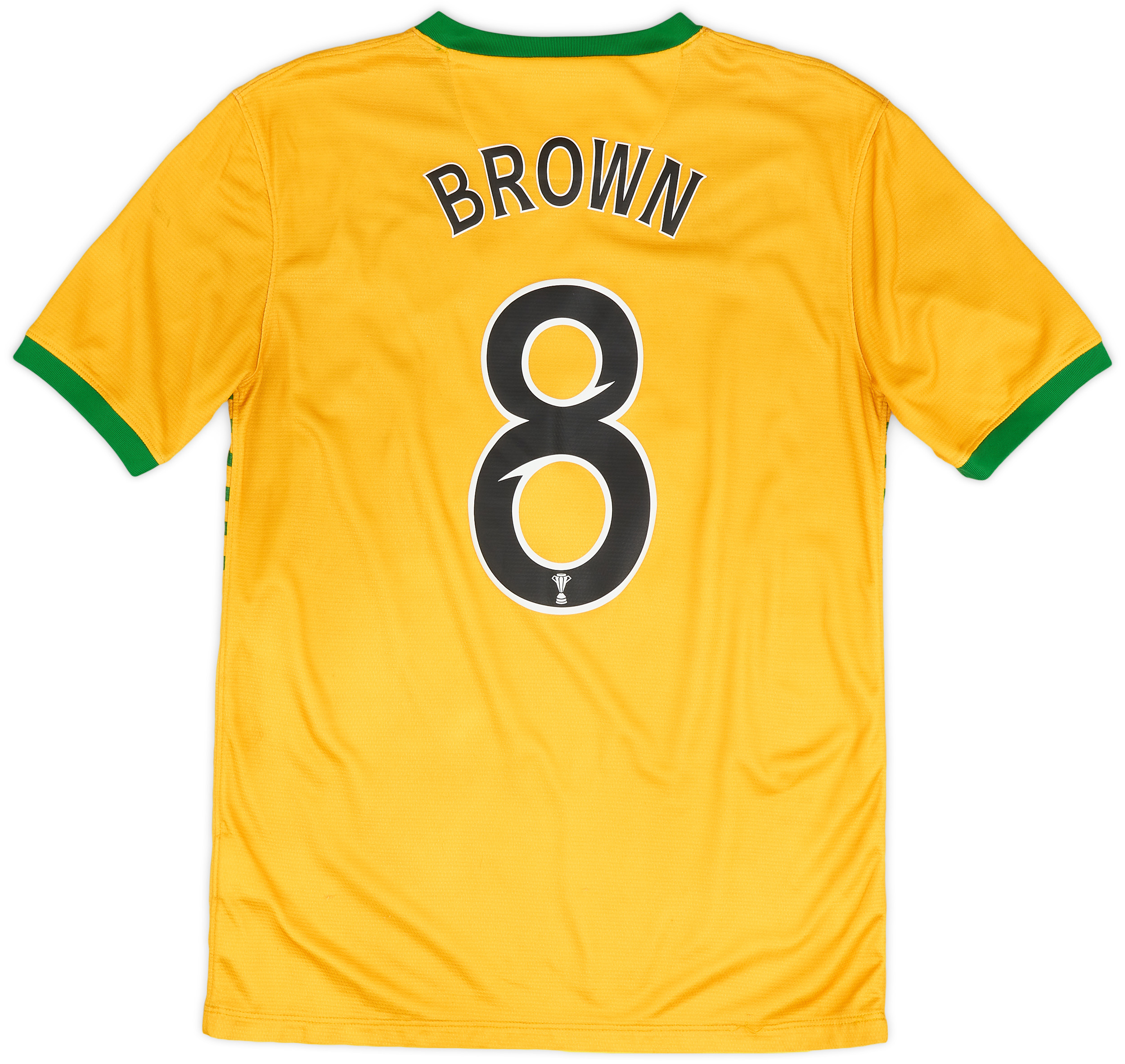 2013-14 Celtic Away Shirt Brown #8 - 6/10 - (S)