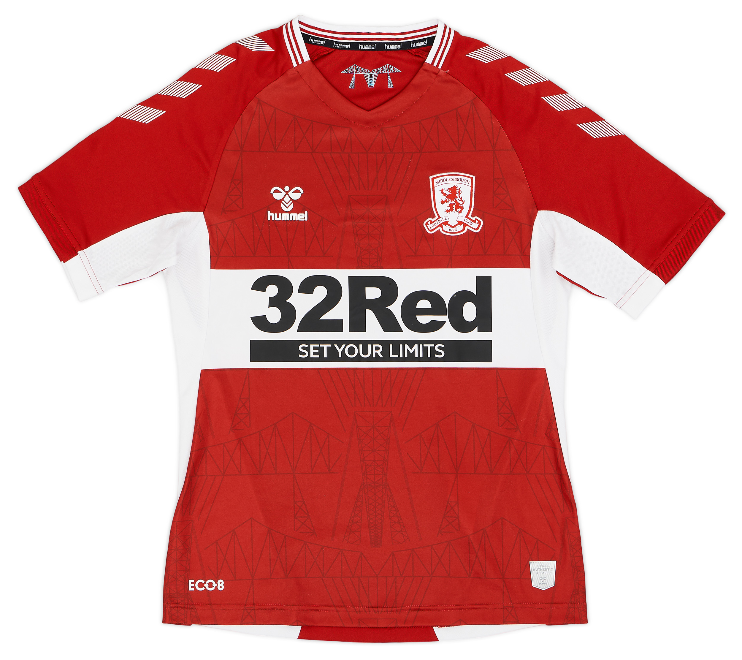 202122 Middlesbrough Home Shirt Excellent 9/10 (S)