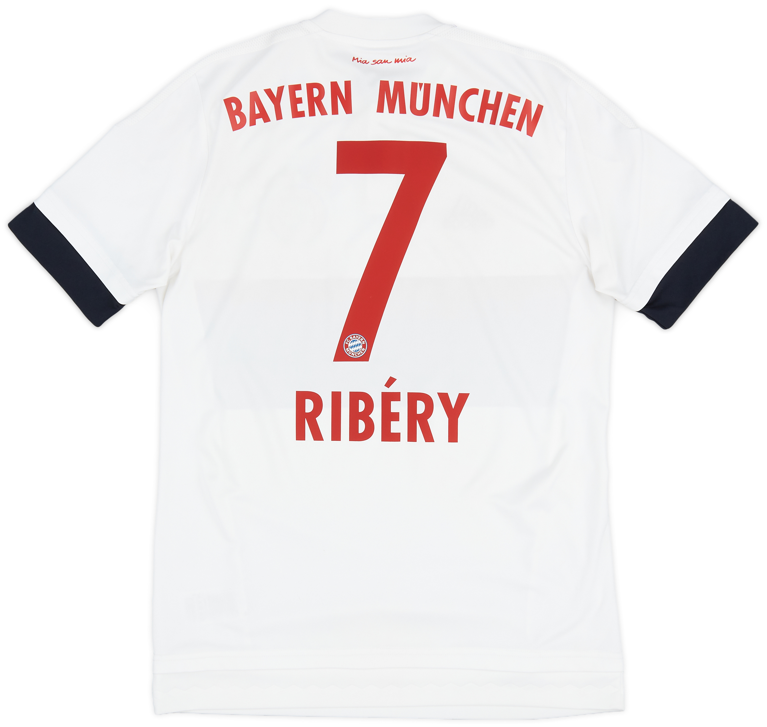2015-16 Bayern Munich Away Shirt Ribery #7 - 8/10 - (S)