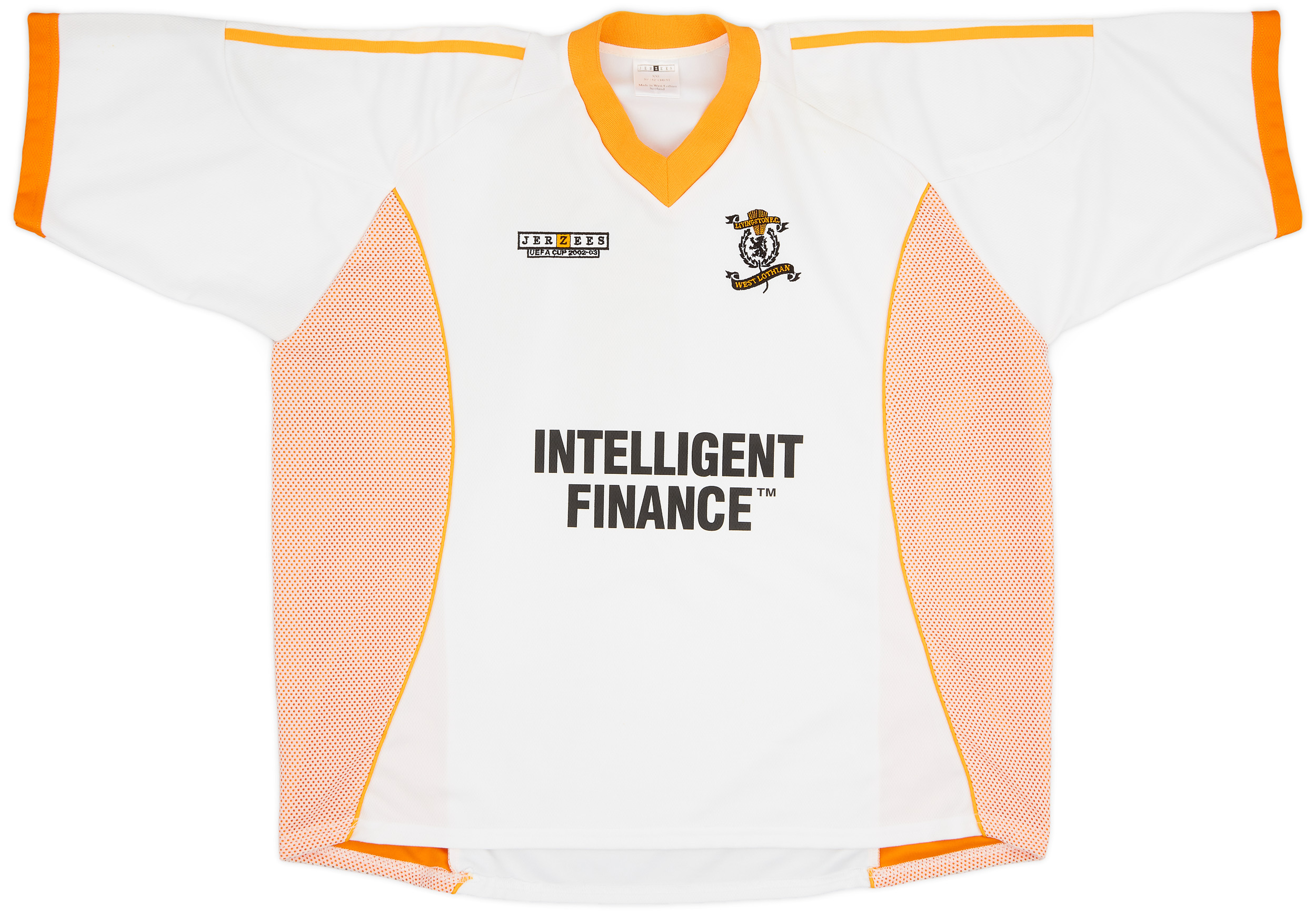 2002-03 Livingston Home Shirt - 9/10 - (XXL)