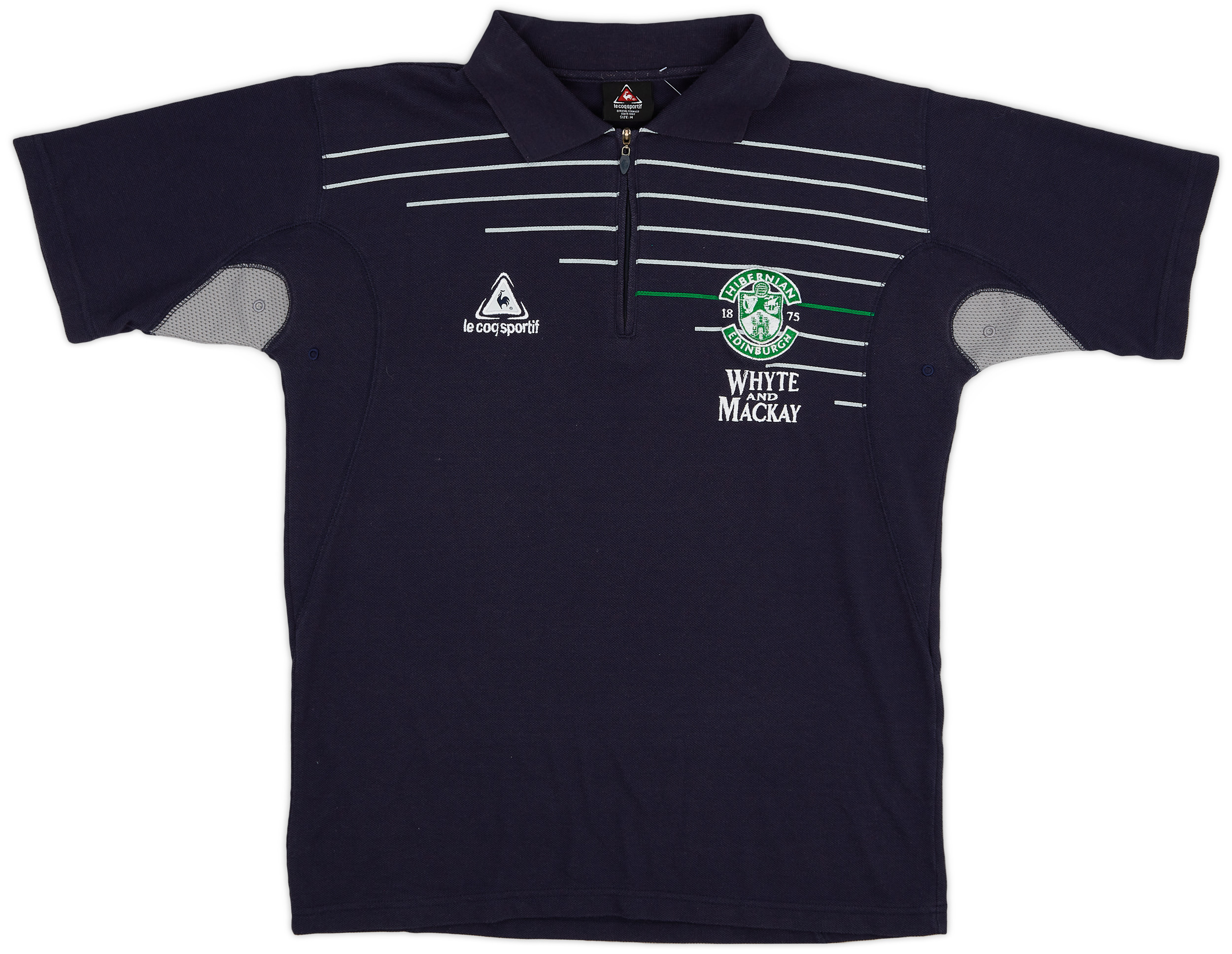 2004-05 Hibernian Le Coq Sportif 1/2 ZIp Polo Shirt - 8/10 - (M)