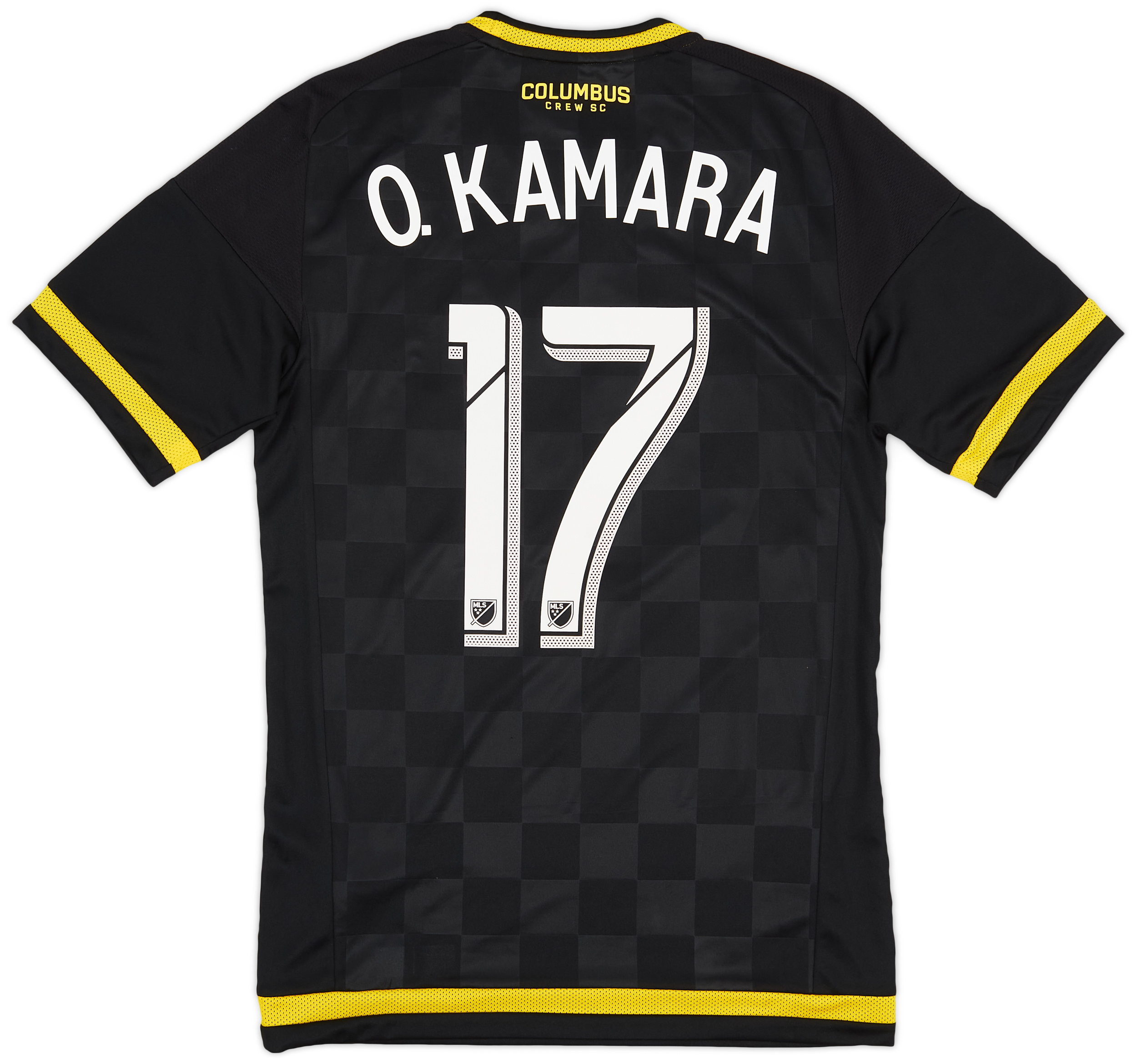 2016 Columbus Crew Player Issue Home Shirt O. Kamara #17