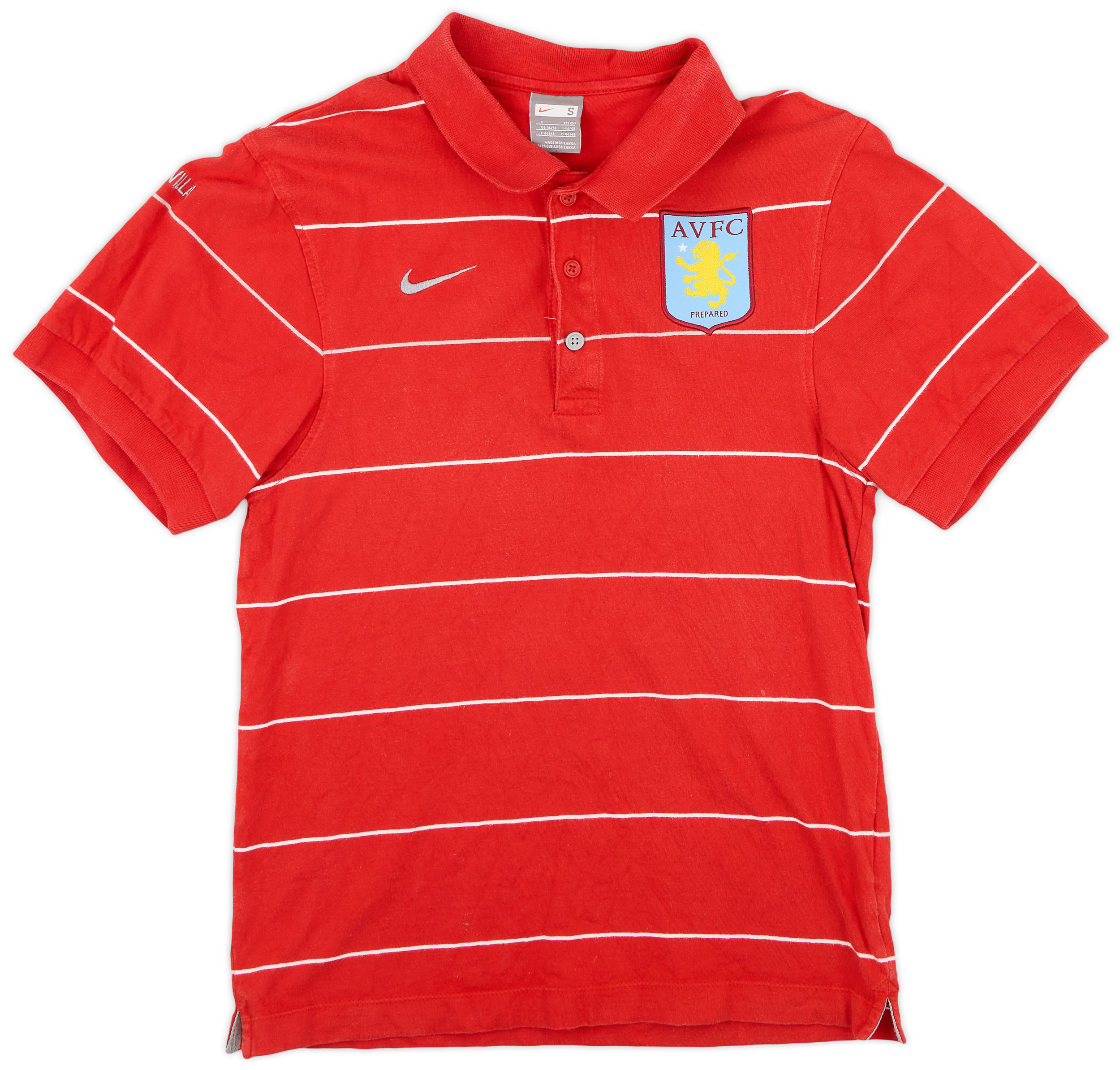 2008-09 Aston Villa Nike Polo Shirt - 7/10 - (S)