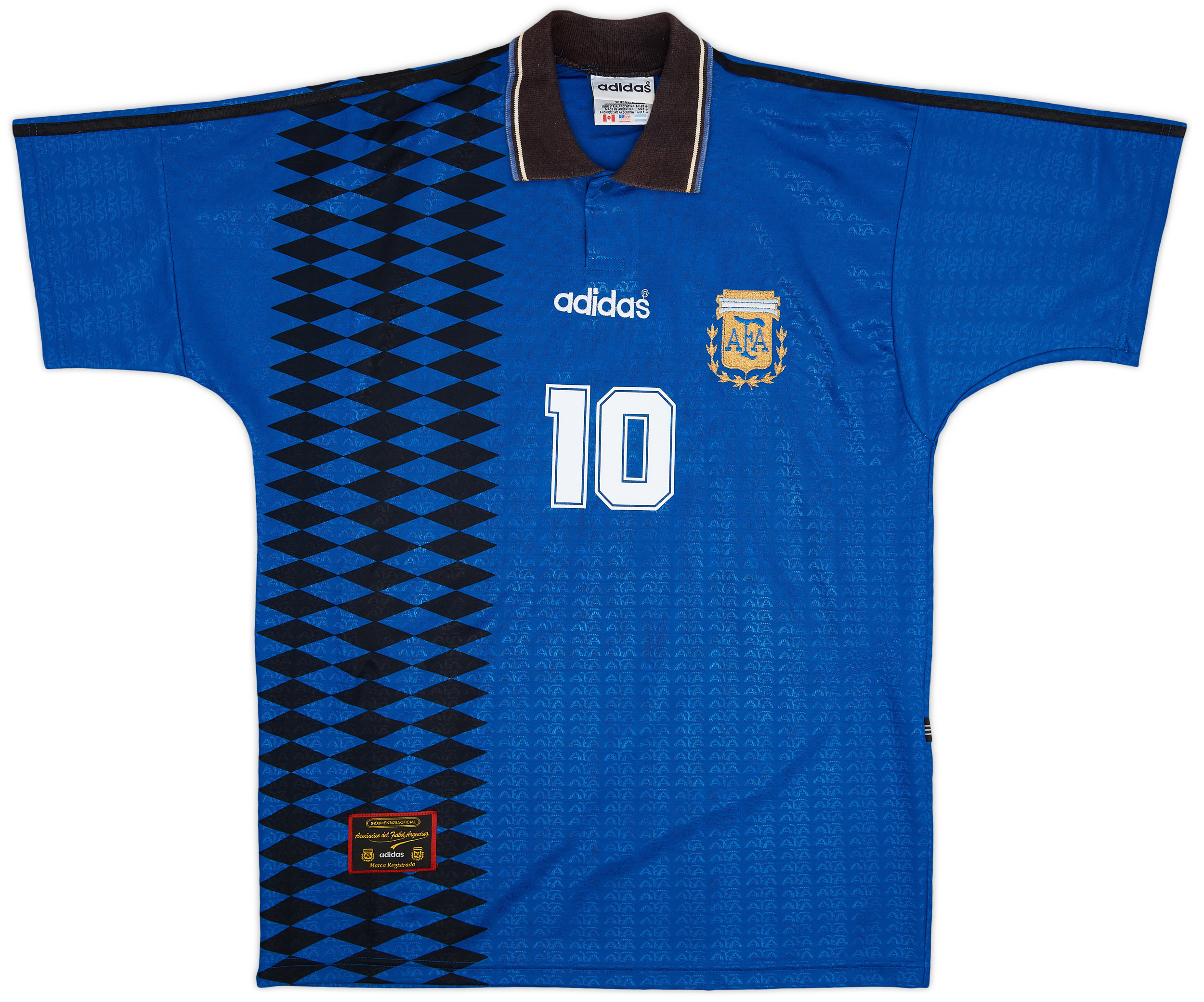 1994 Argentina Home Shirt Maradona #10 - 9/10 - (L)