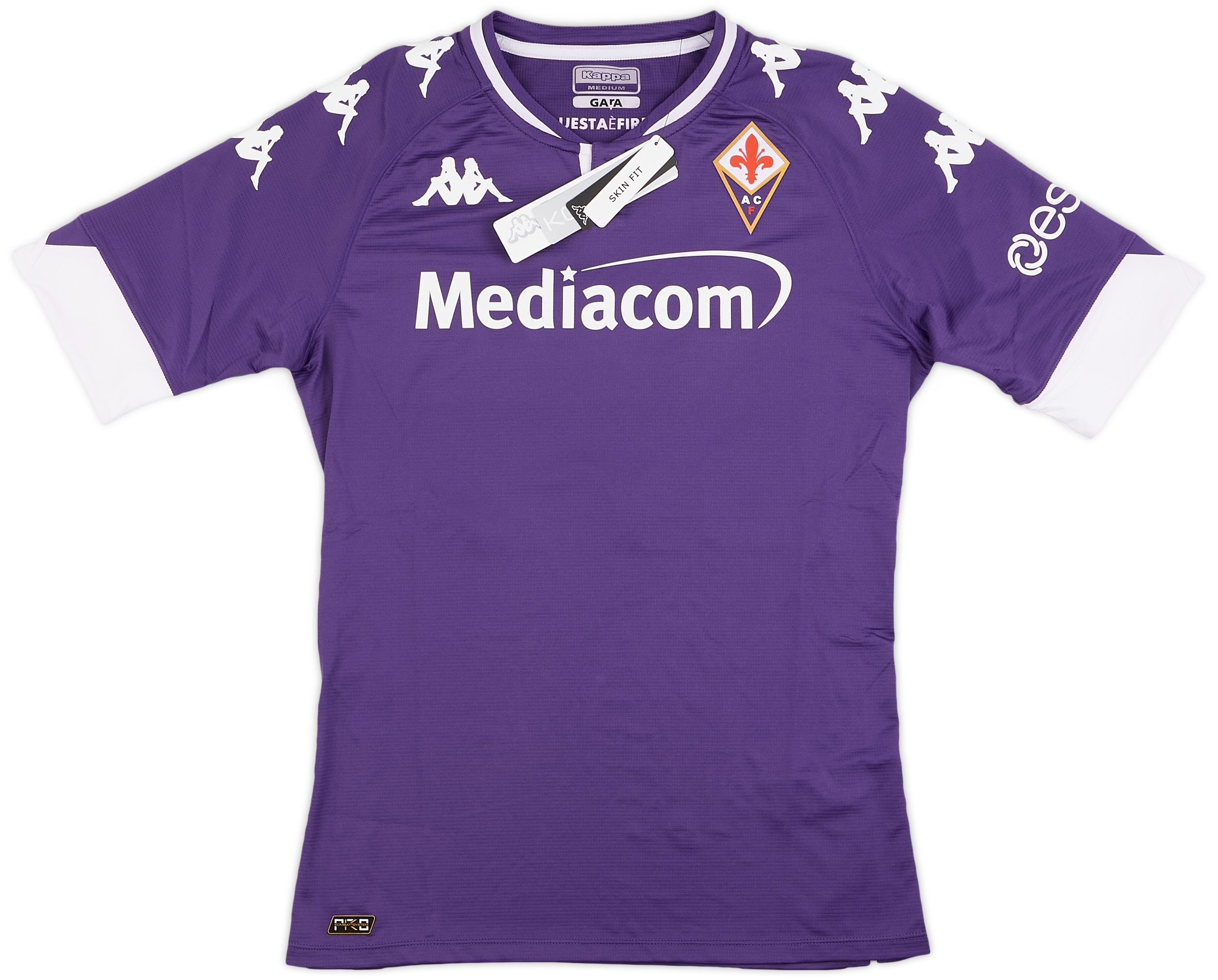 2020-21 Fiorentina Player Issue Home Shirt Chiesa #25 (M)