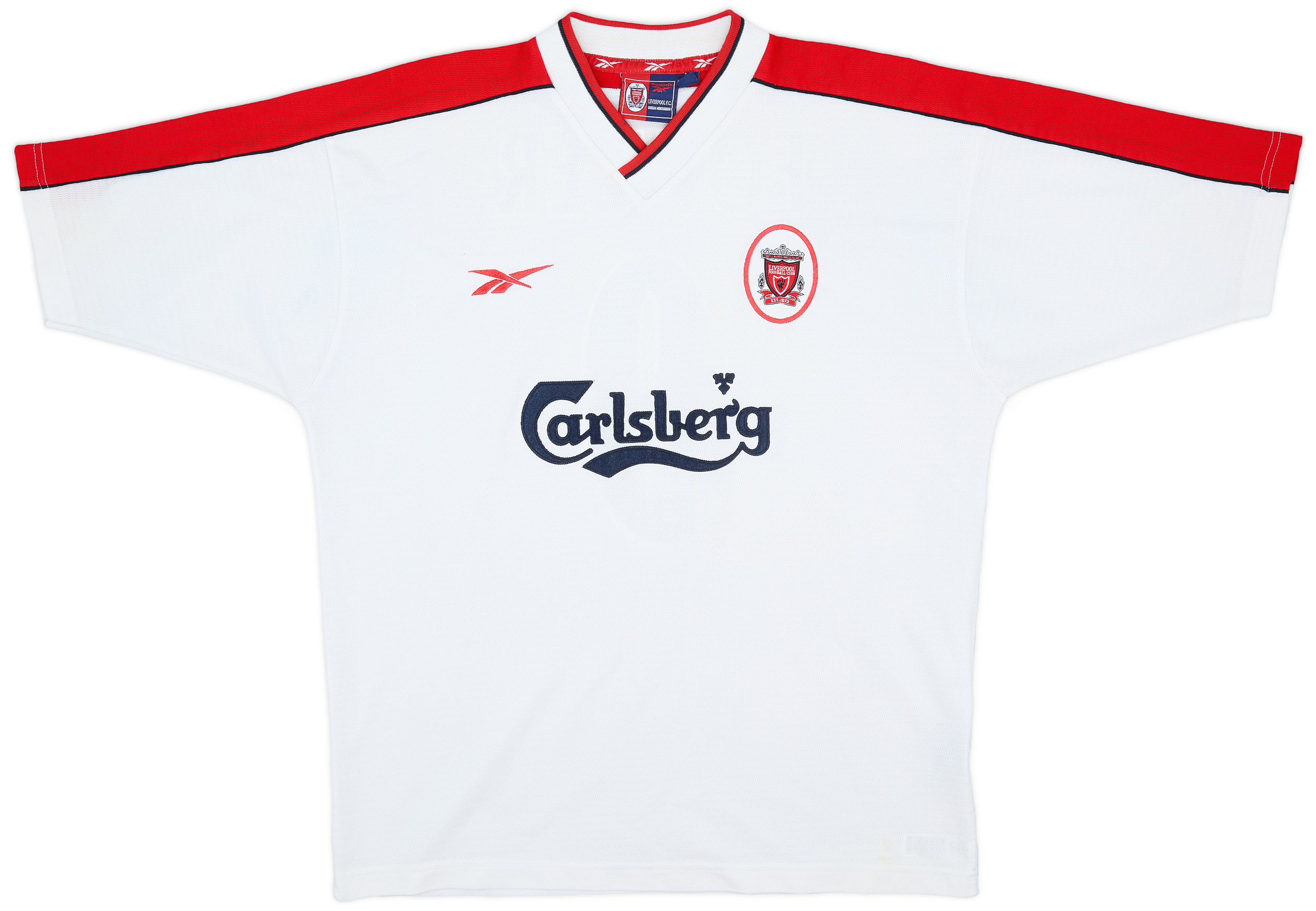 1998-99 Liverpool Away Shirt Fowler #9 - 8/10 - (L)